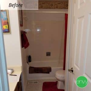 Buffalo Grove, IL Small Bathroom Remodel