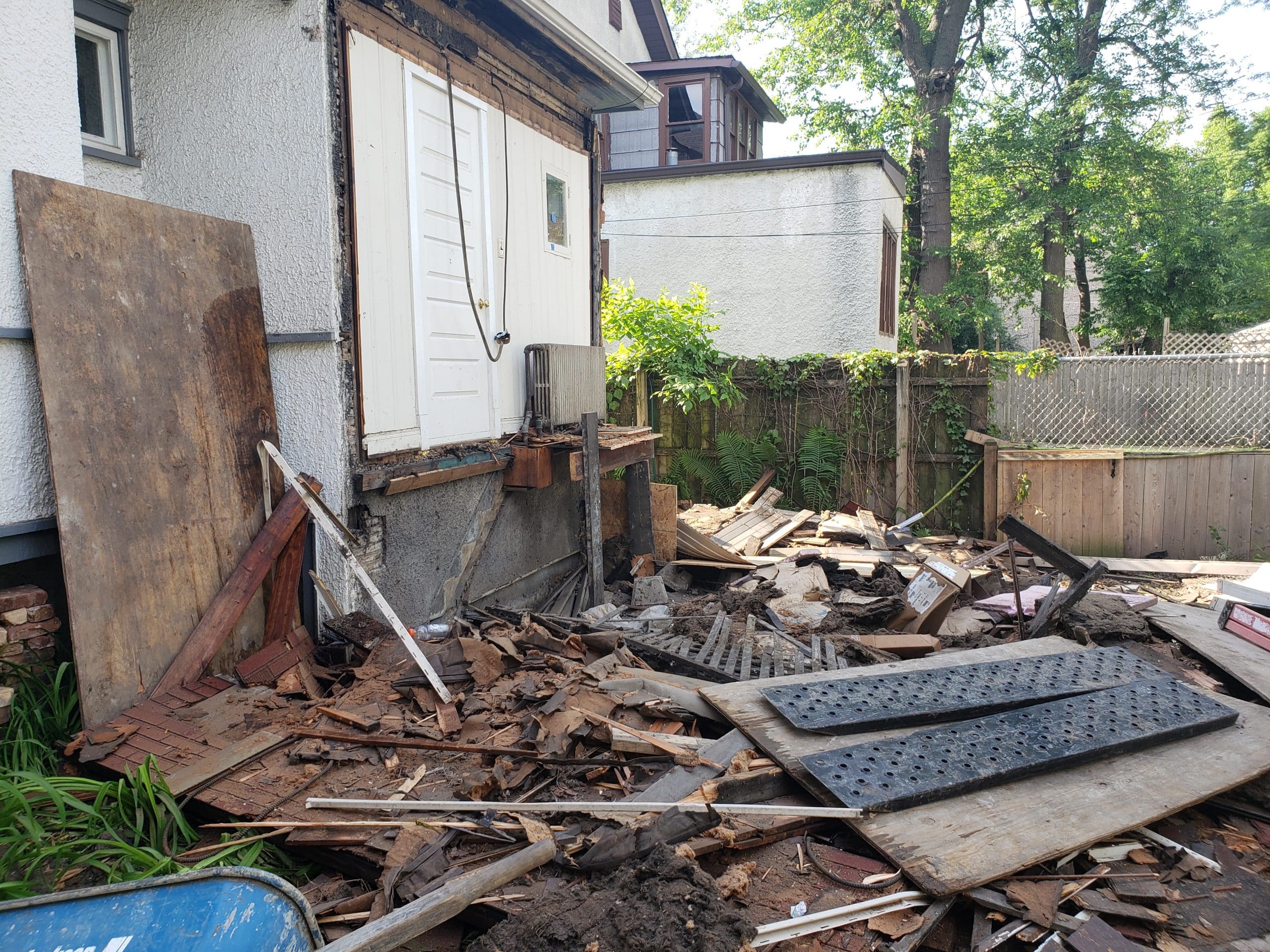 In Progress | Chicago, IL Sunroom tear down