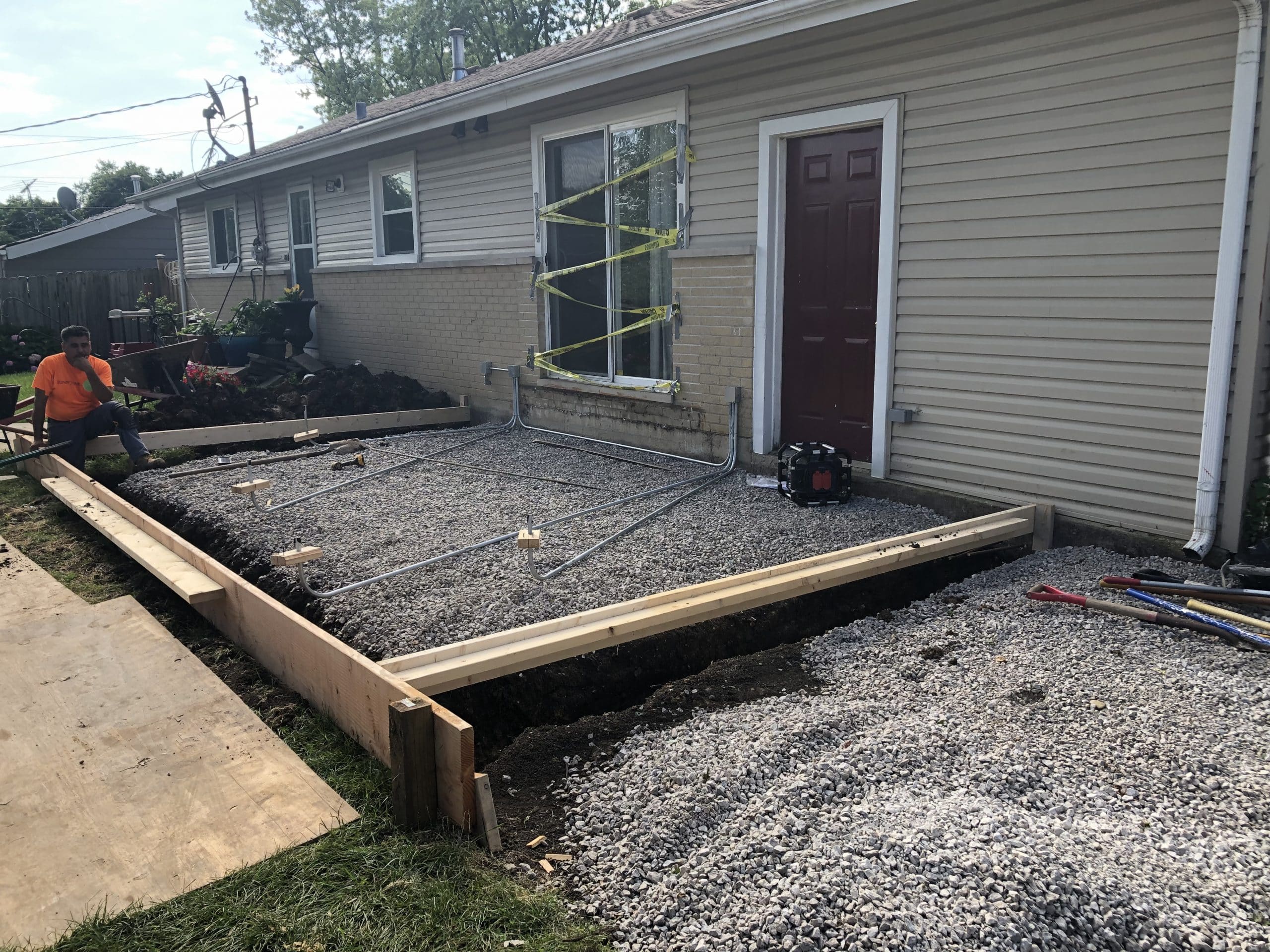In Progress | Hoffman Estates, IL Sunroom
