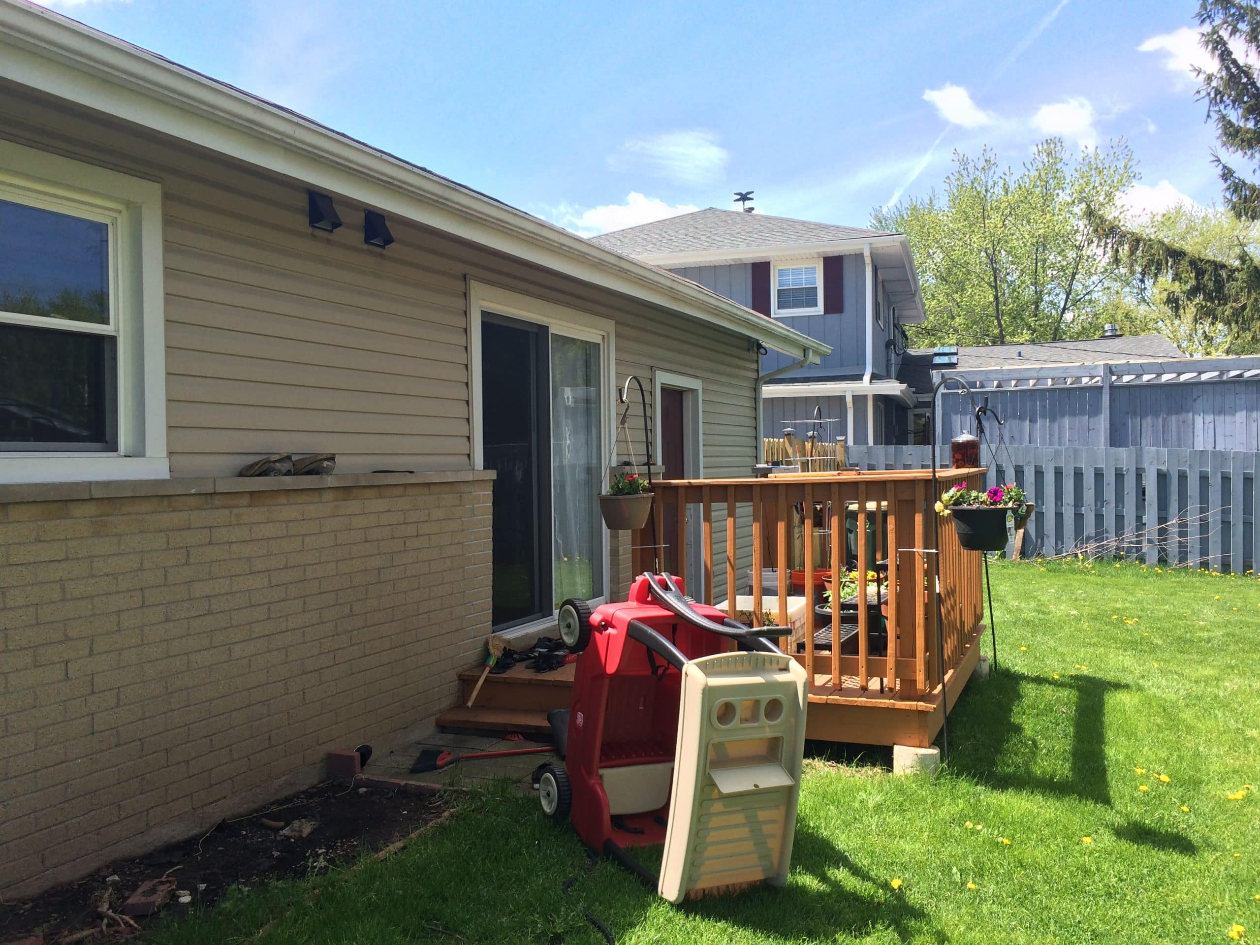 Before | Hoffman Estates, IL Sunroom