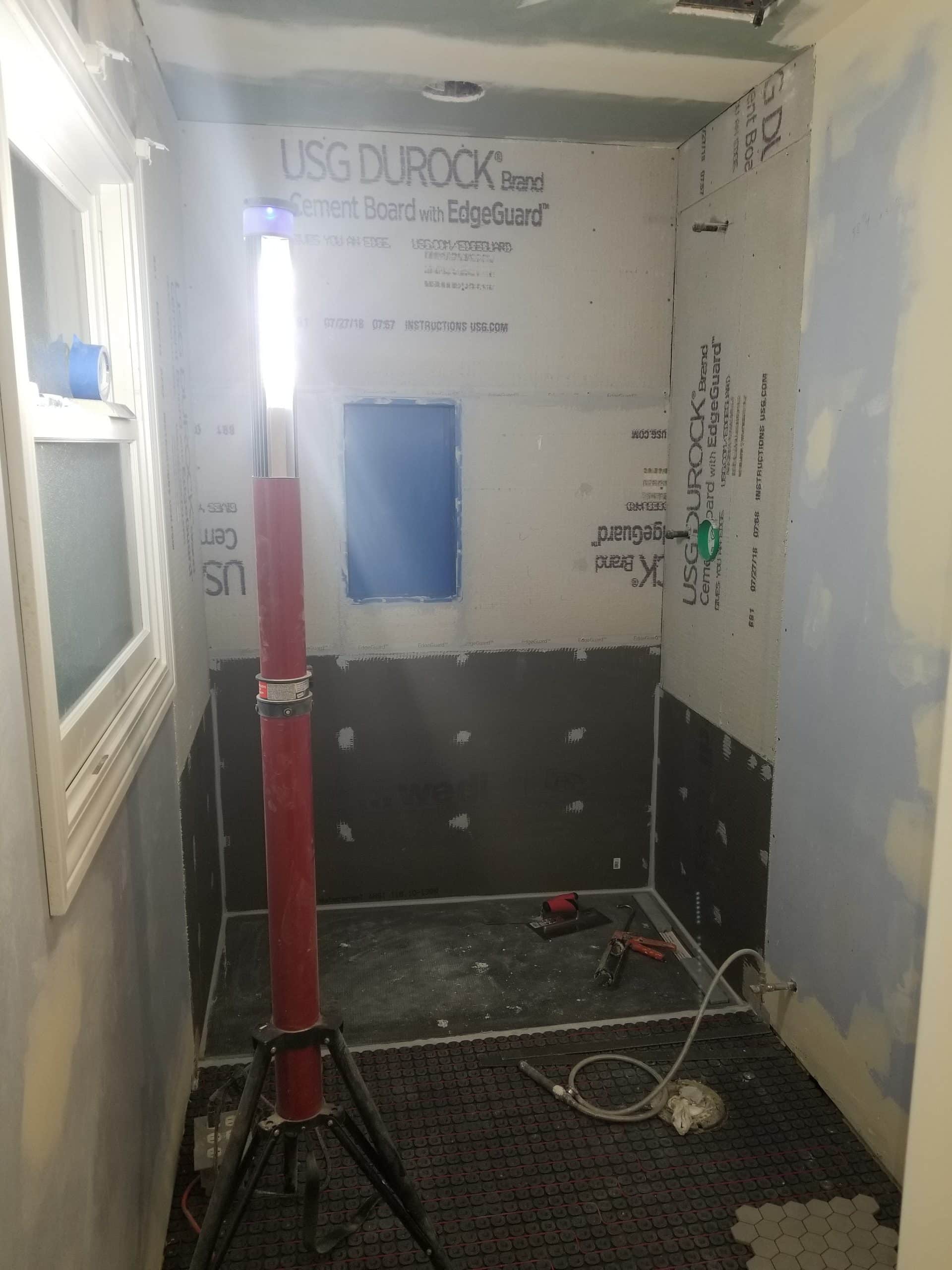 In Progress | Elk Grove Village Bathroom Before | Elk Grove Village Bathroom