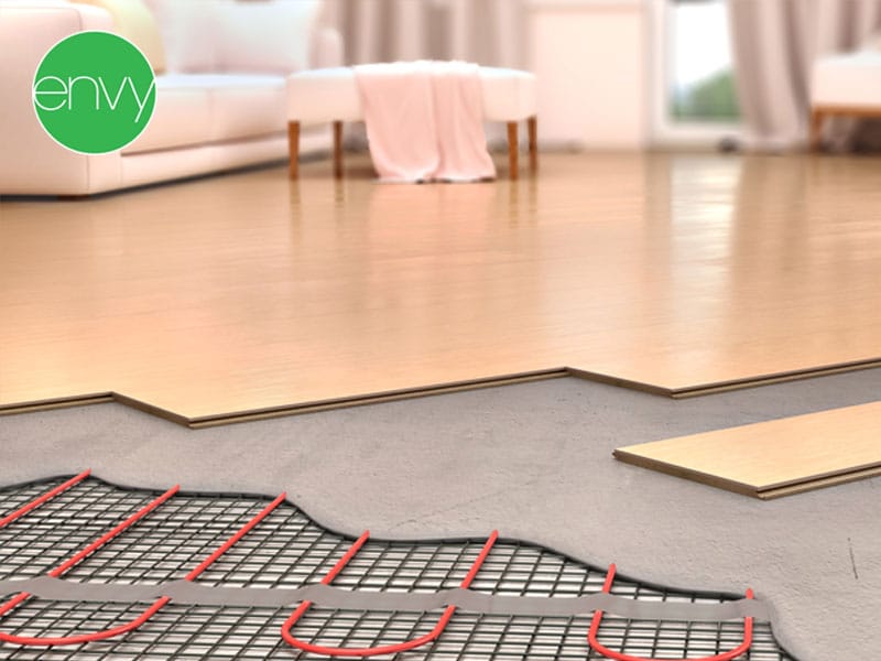 heated flooring installing heated floors