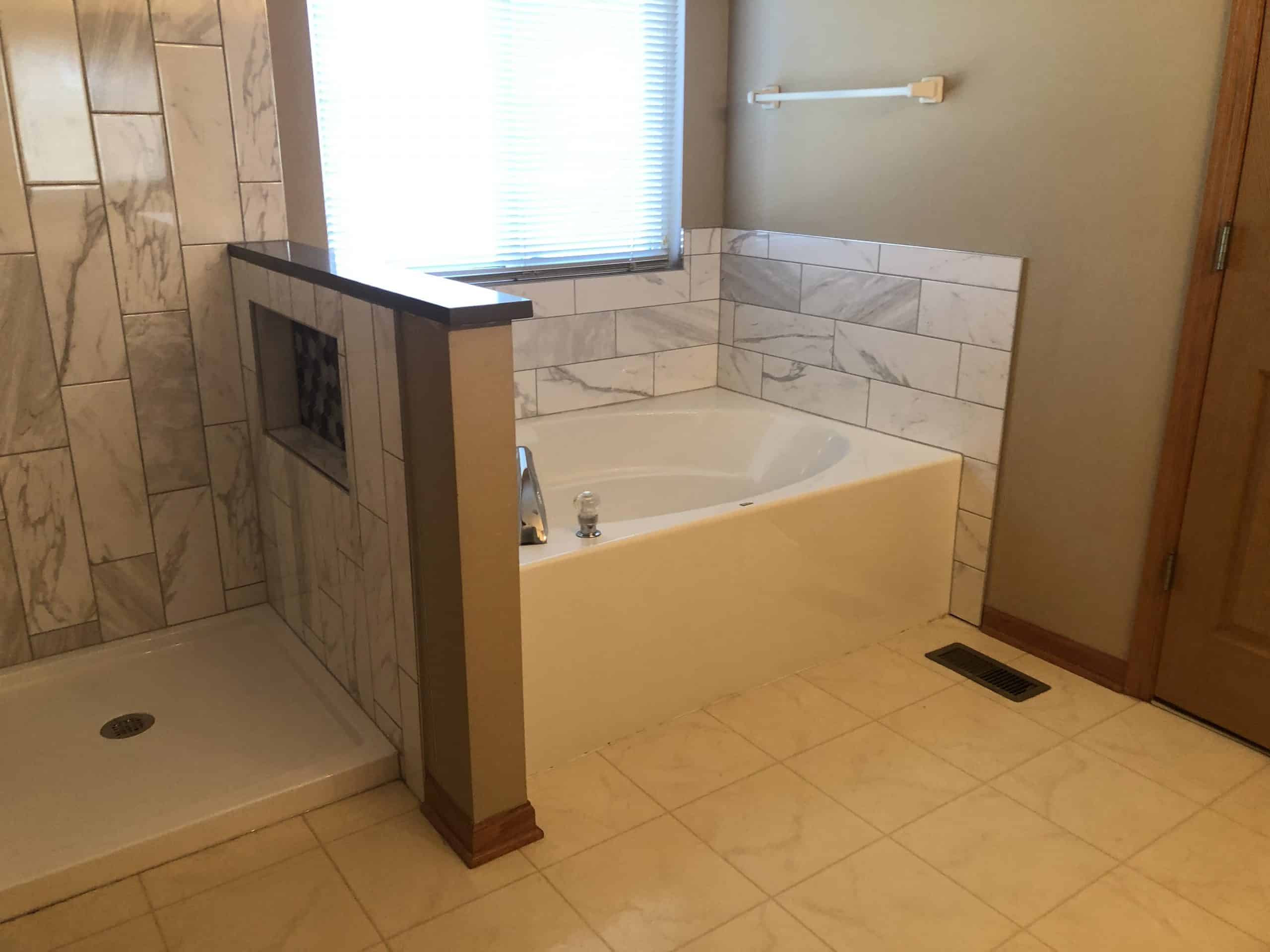 After | Barlett, IL Master Bathroom Remodel