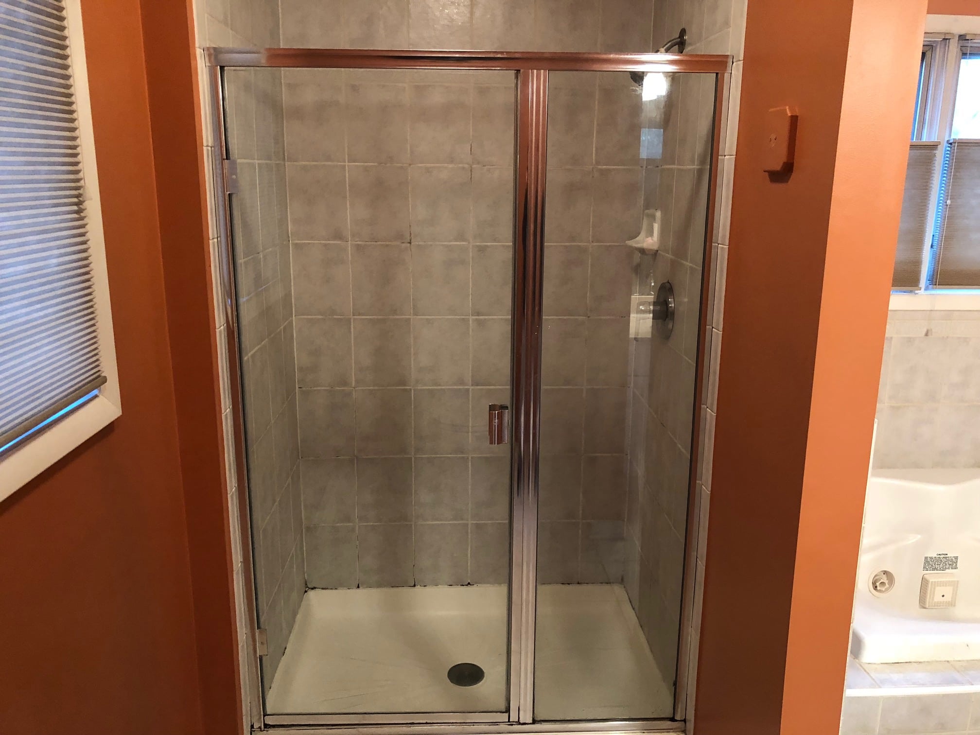 glenview standing shower