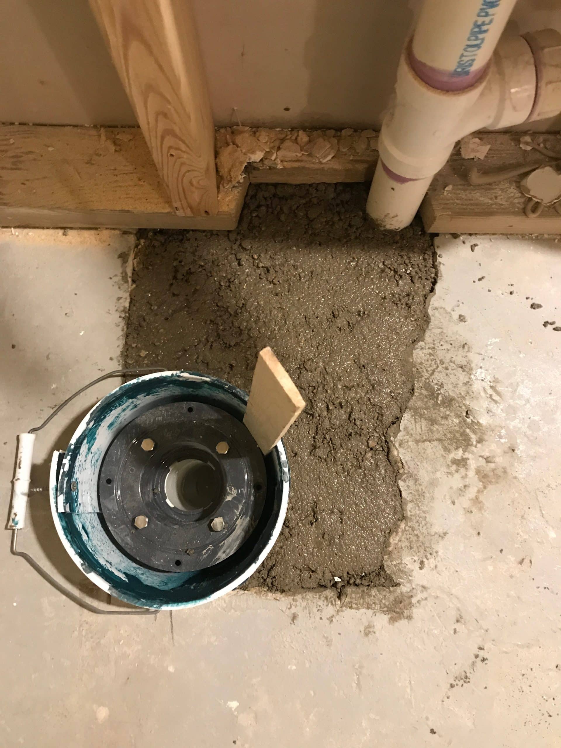 In Progress | Barlett, IL Master Bathroom Remodel