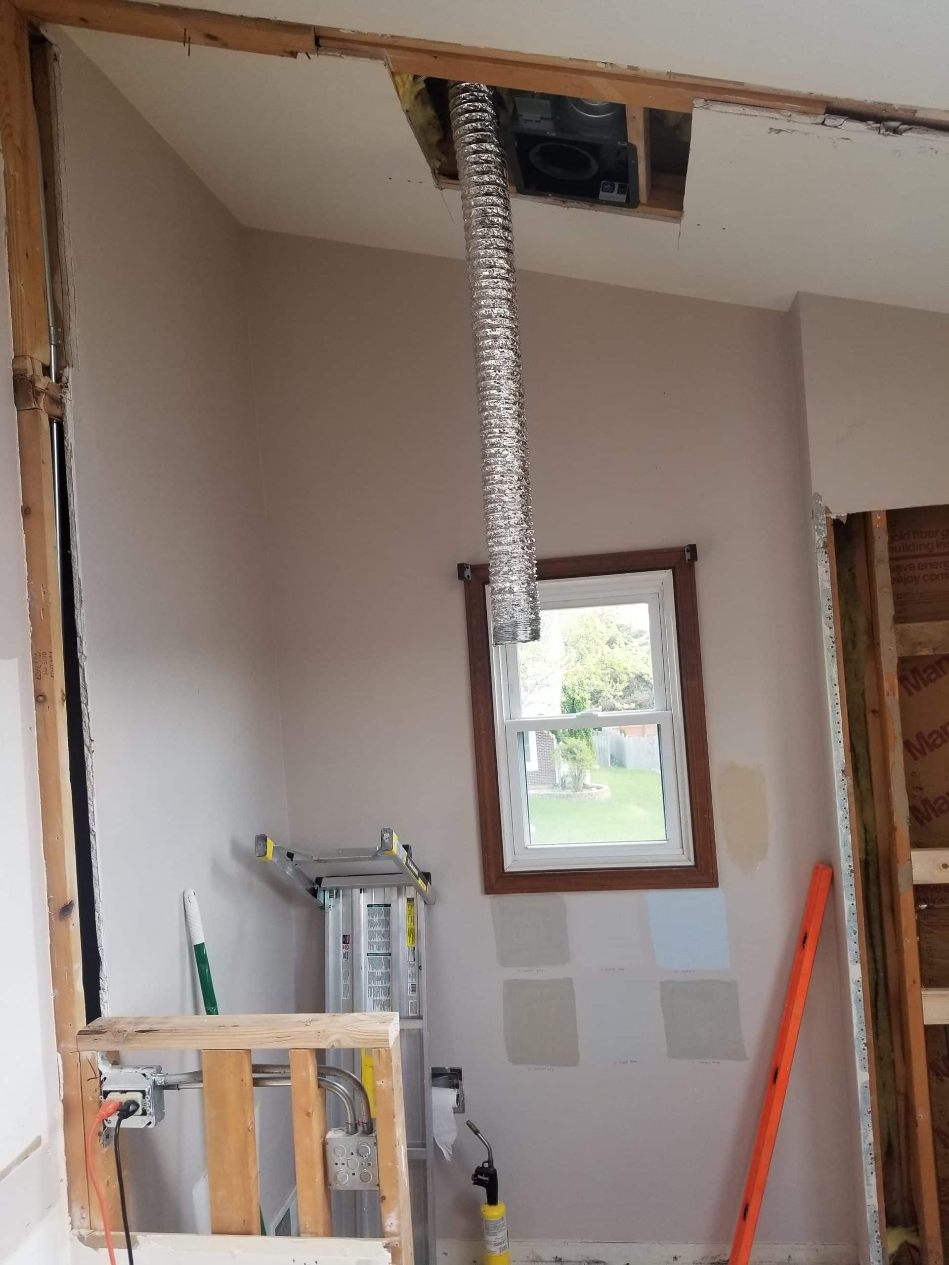 In Progress | Streamwood, IL Master Bathroom Remodel