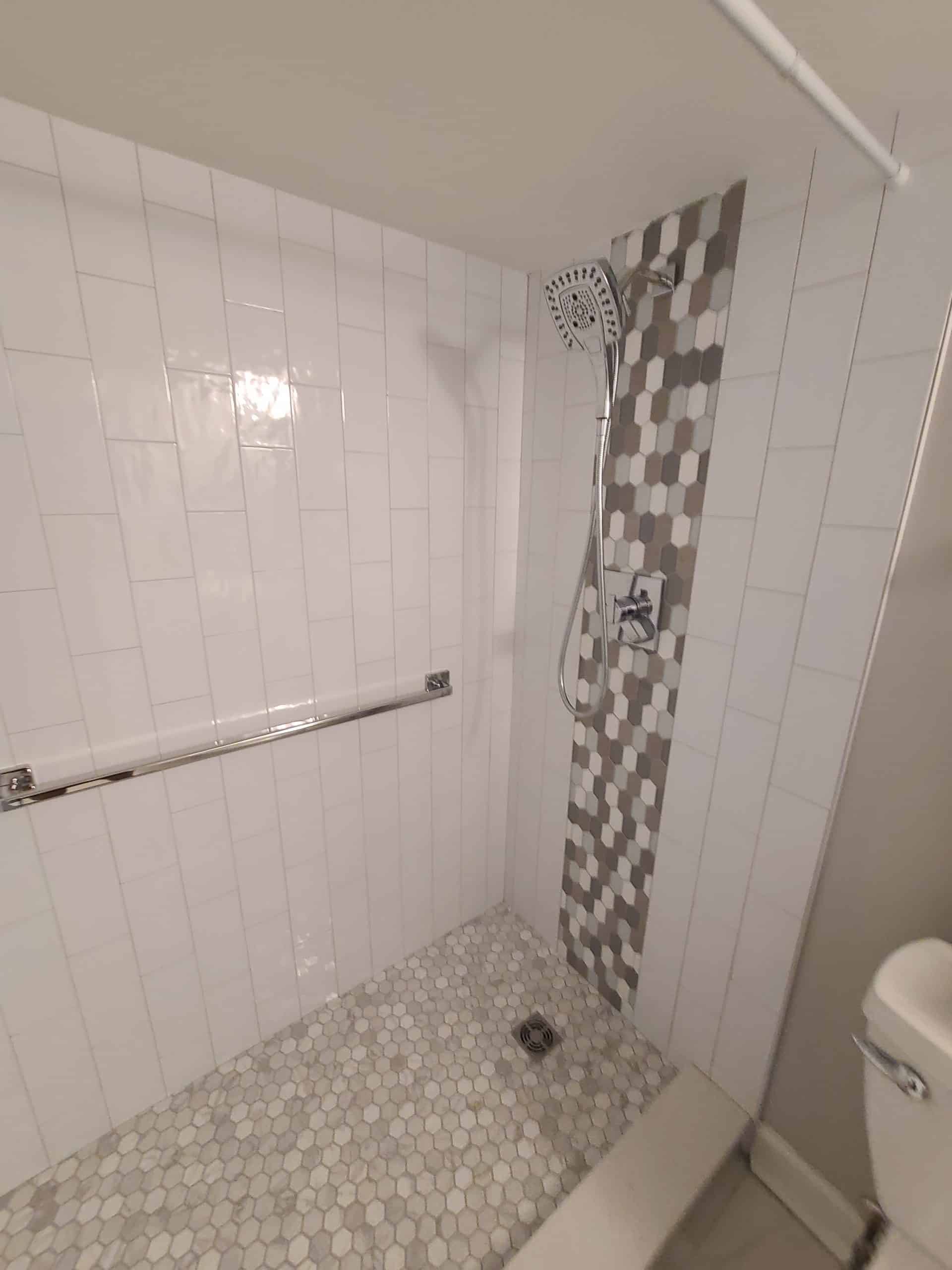 After | Arlington Heights, IL Walk In Shower Remodel After | Shower Remodel
