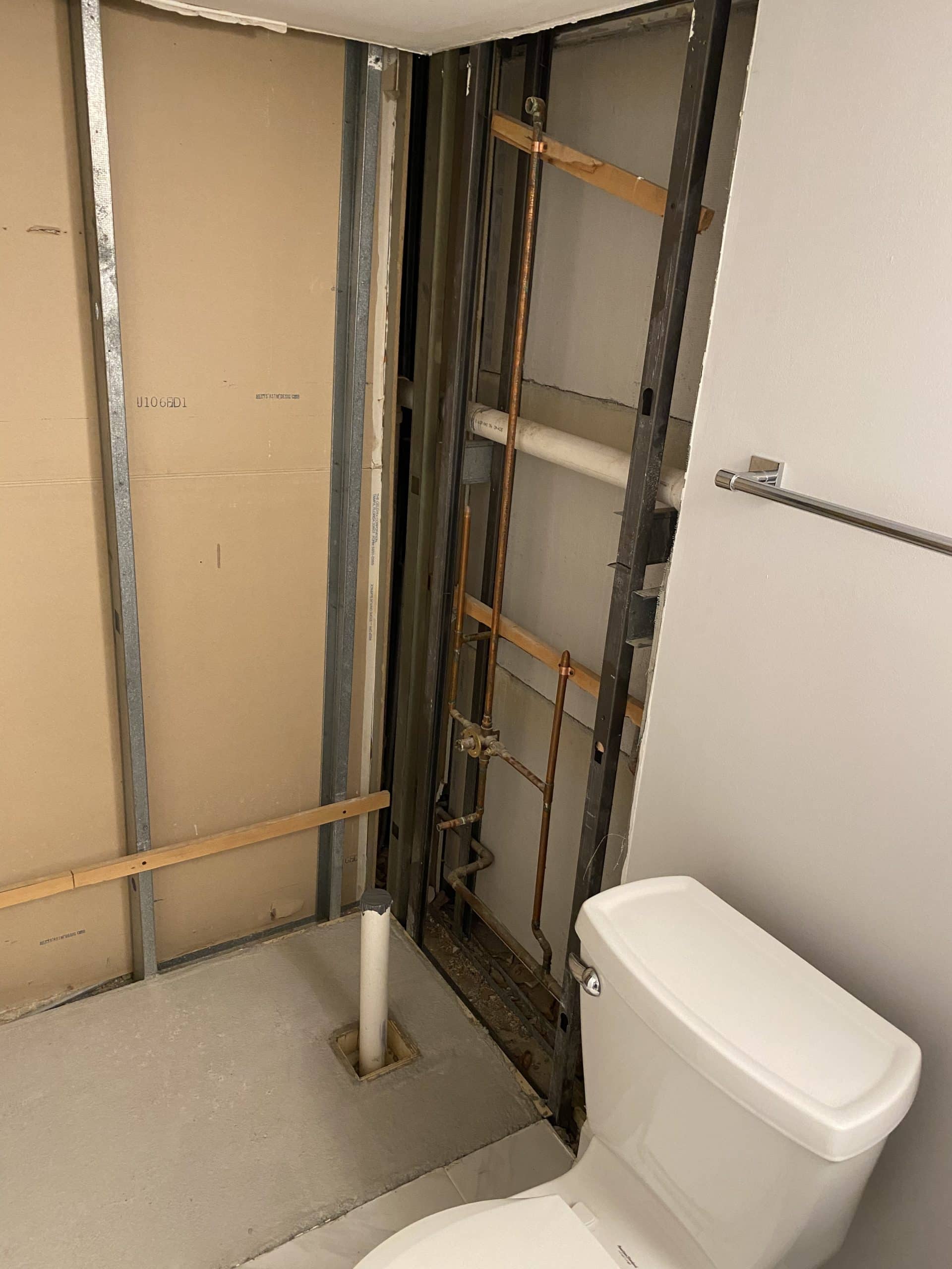 WIP | Shower Remodel WIP | Shower Remodel