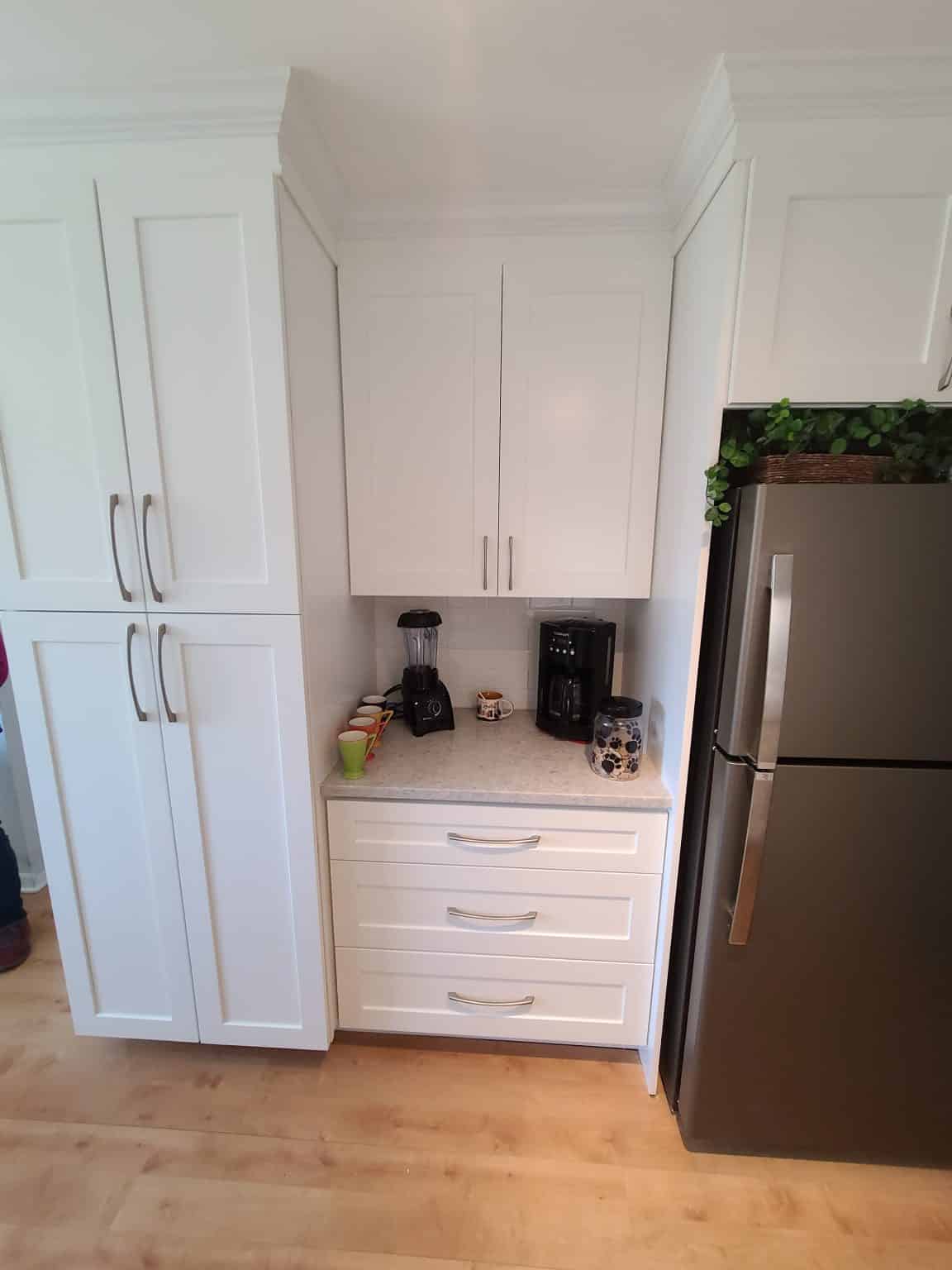 Palatine, IL Galley Kitchen Remodel 2021 Veteran Owned Local Contractor