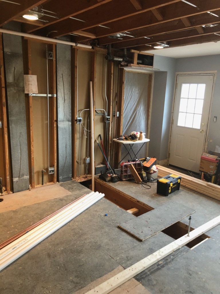 In Progress | Mount Prospect, IL First Floor Renovation