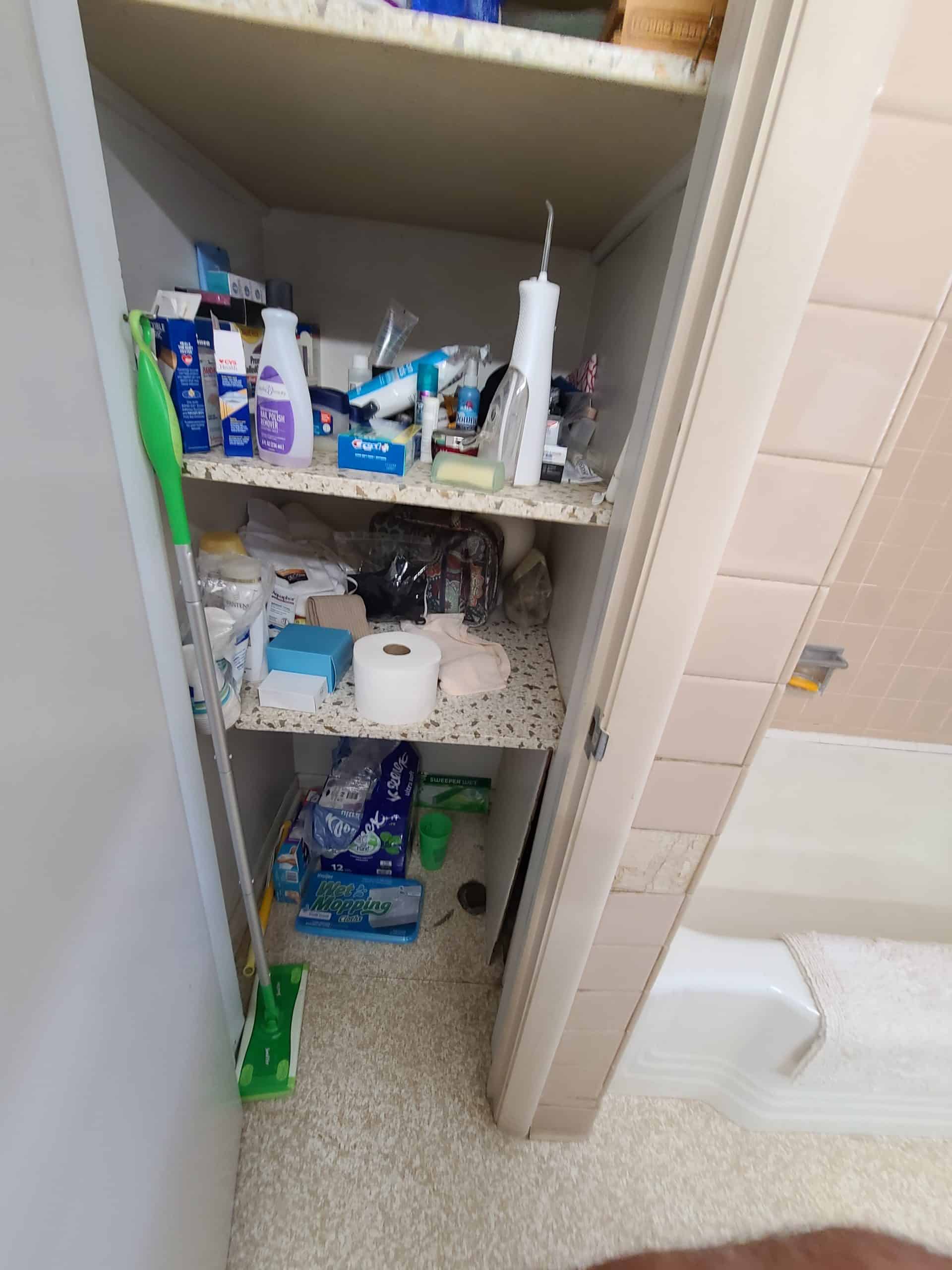 Before | Arlington Heights, IL Linen Closet Before | Arlington Heights, IL Wet Area