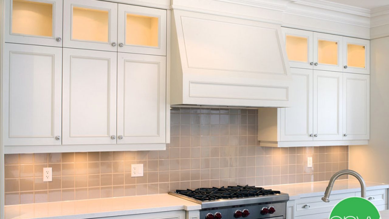 how high should your upper kitchen cabinets be hung?