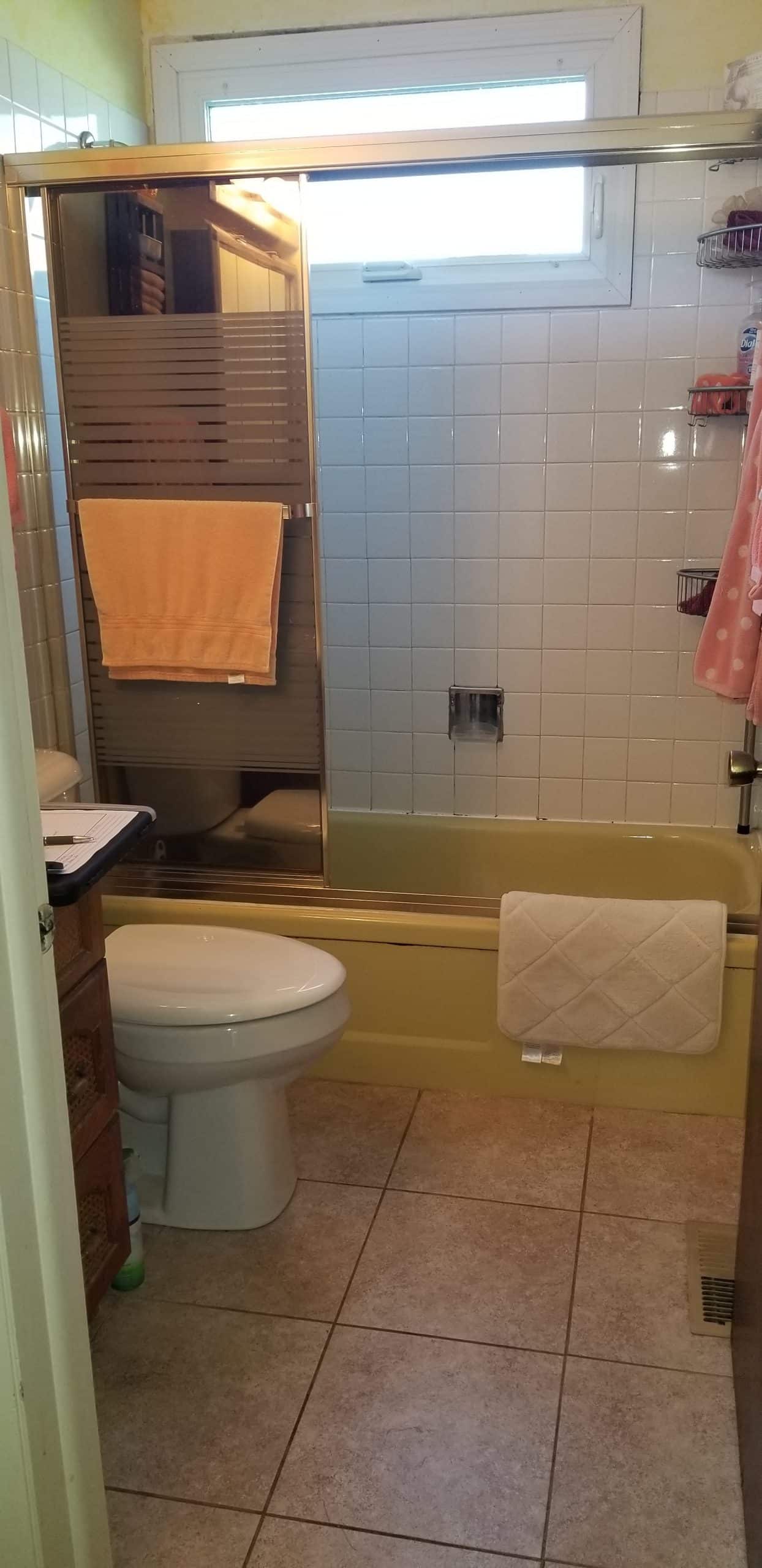 Before | Hanover Park, IL Acyclic Tub-to-Shower Conversion