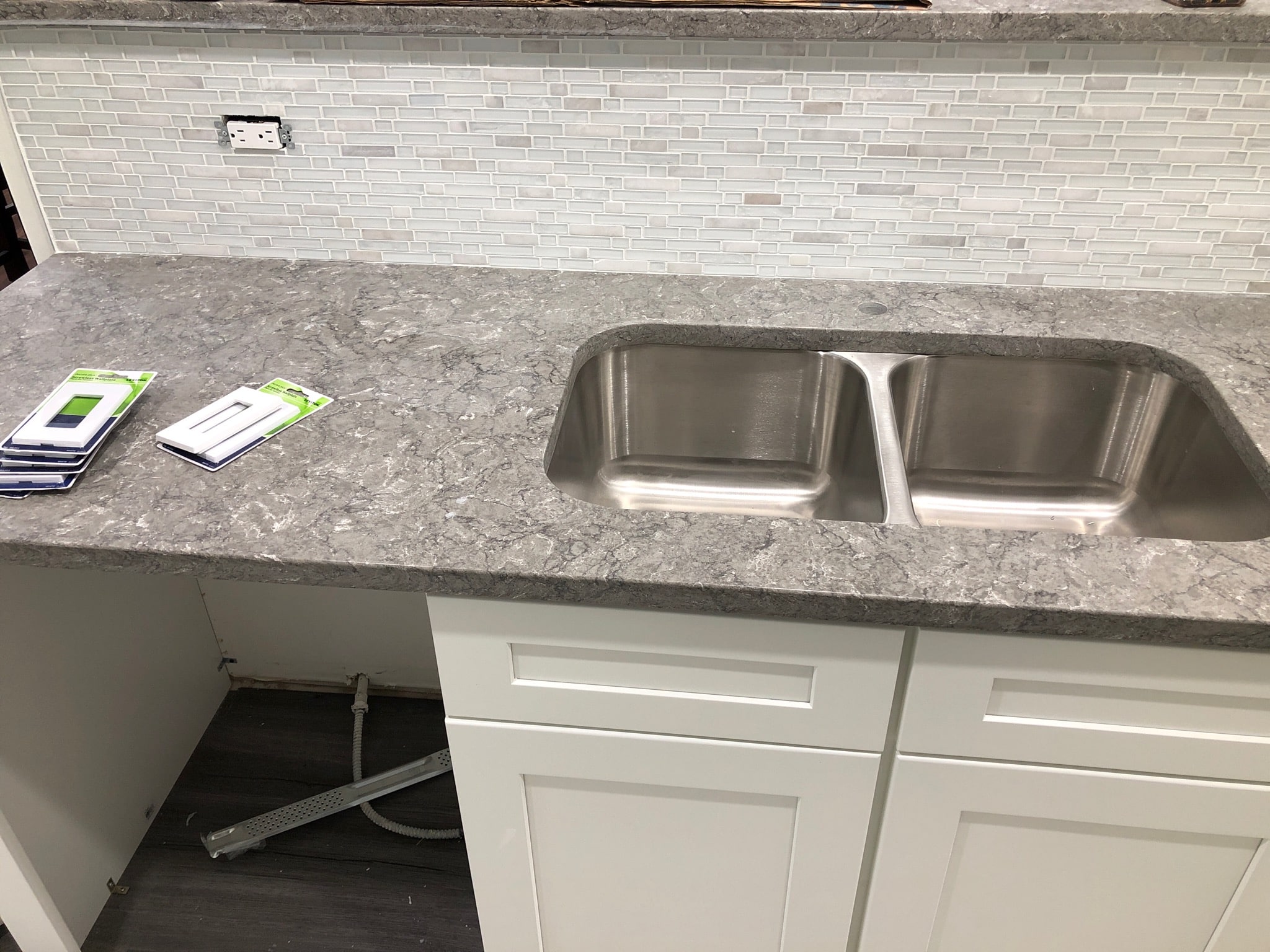 In Progress | Elk Grove Village, IL Cabinets Before | Elk Grove Village, IL Kitchen Remodel