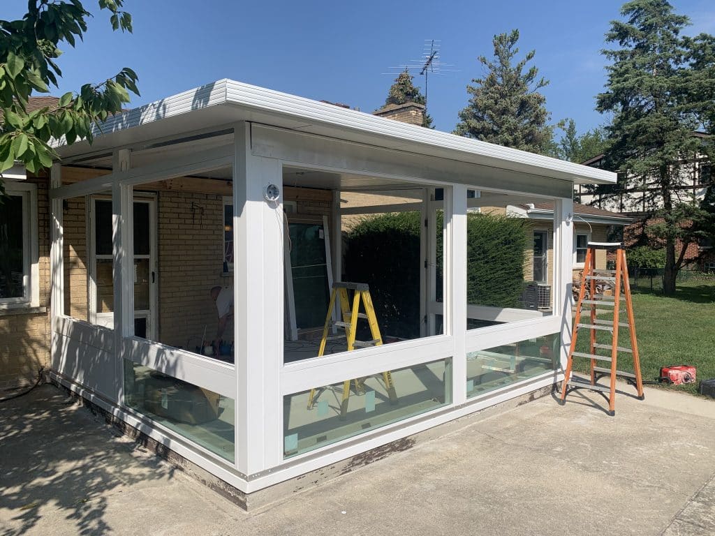 Before | Des Plaines, IL Sunroom