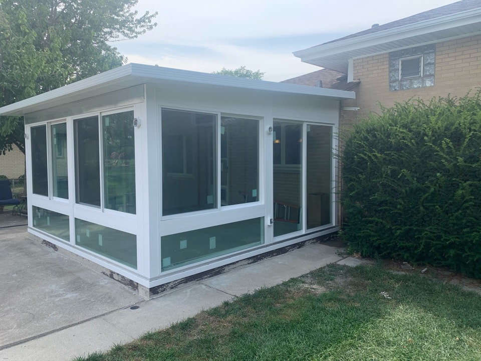 In Progress | Des Plaines, IL Sunroom