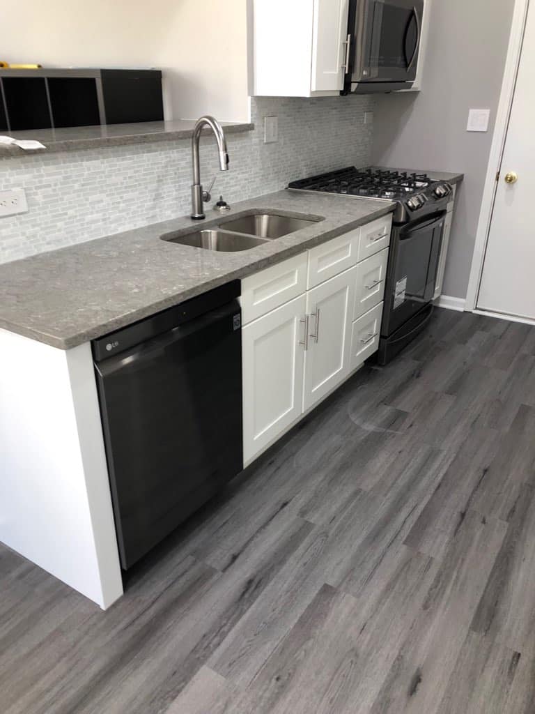 After | Elk Grove Village, IL Flooring Before | Elk Grove Village, IL Kitchen Remodel