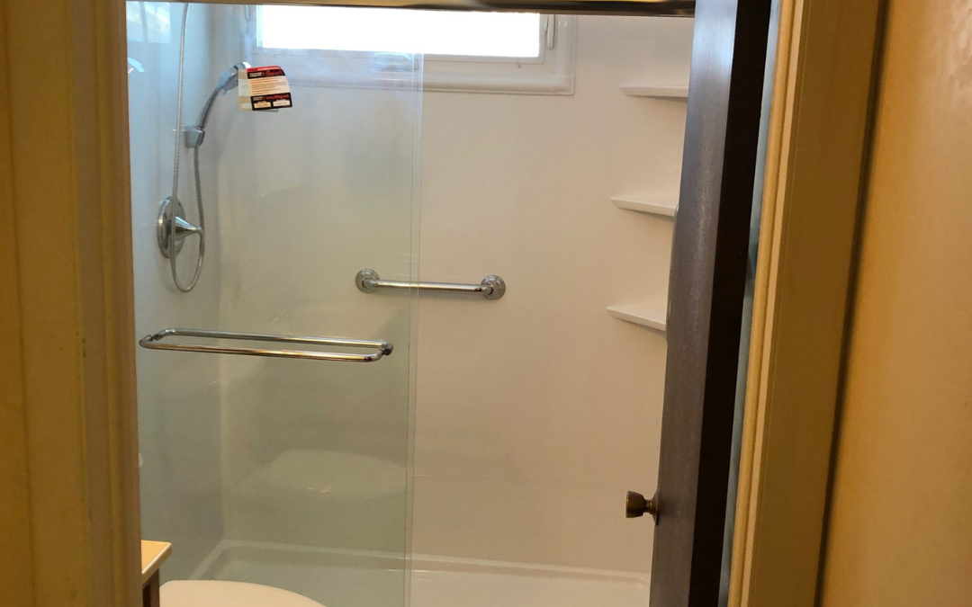 Hanover Park, IL Acrylic Tub-to-Shower Conversion 2019