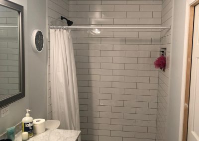 After | Hoffman Estates Tub to Shower Conversion