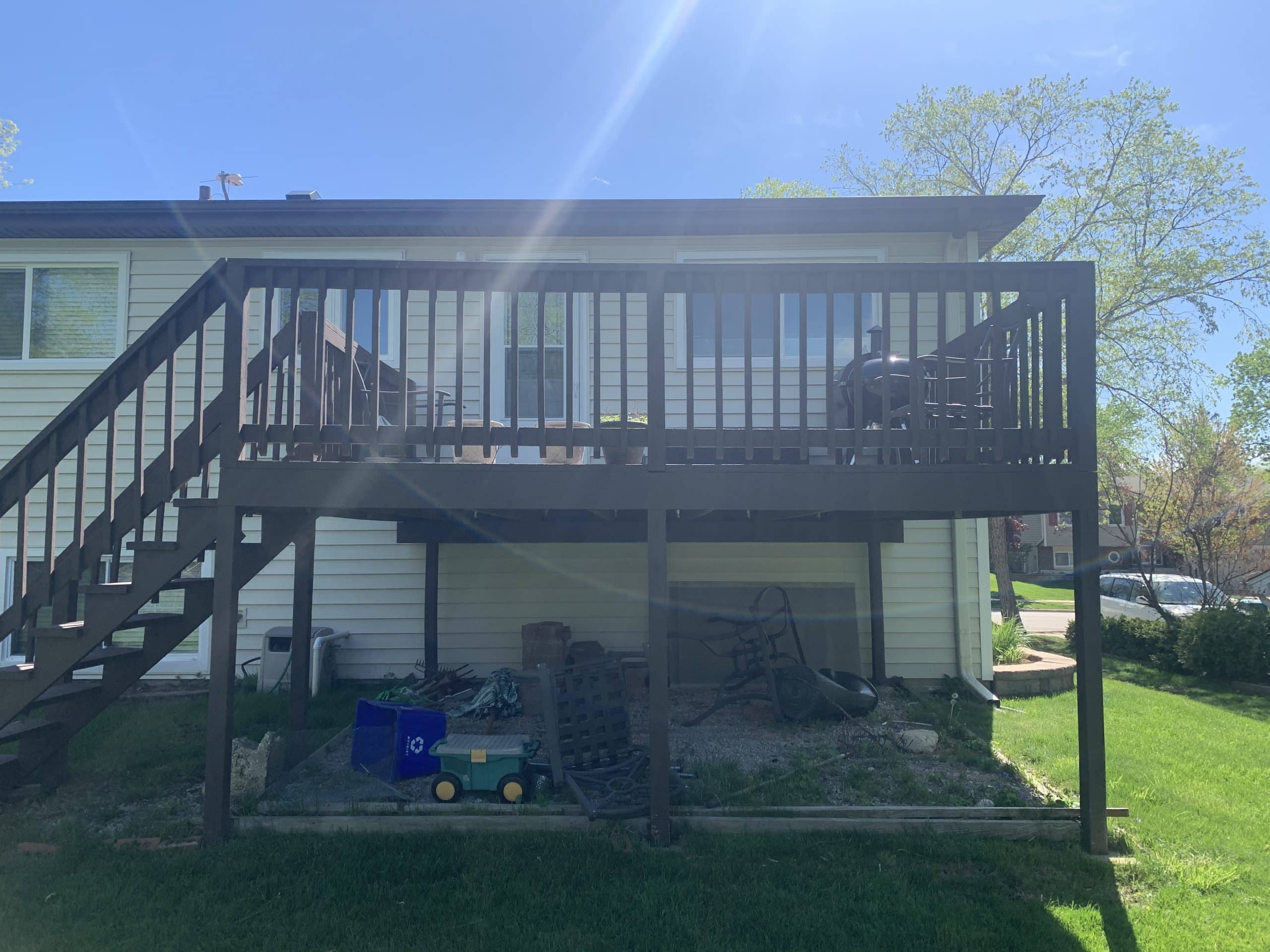 Before | Schaumburg, IL Sunroom Addition