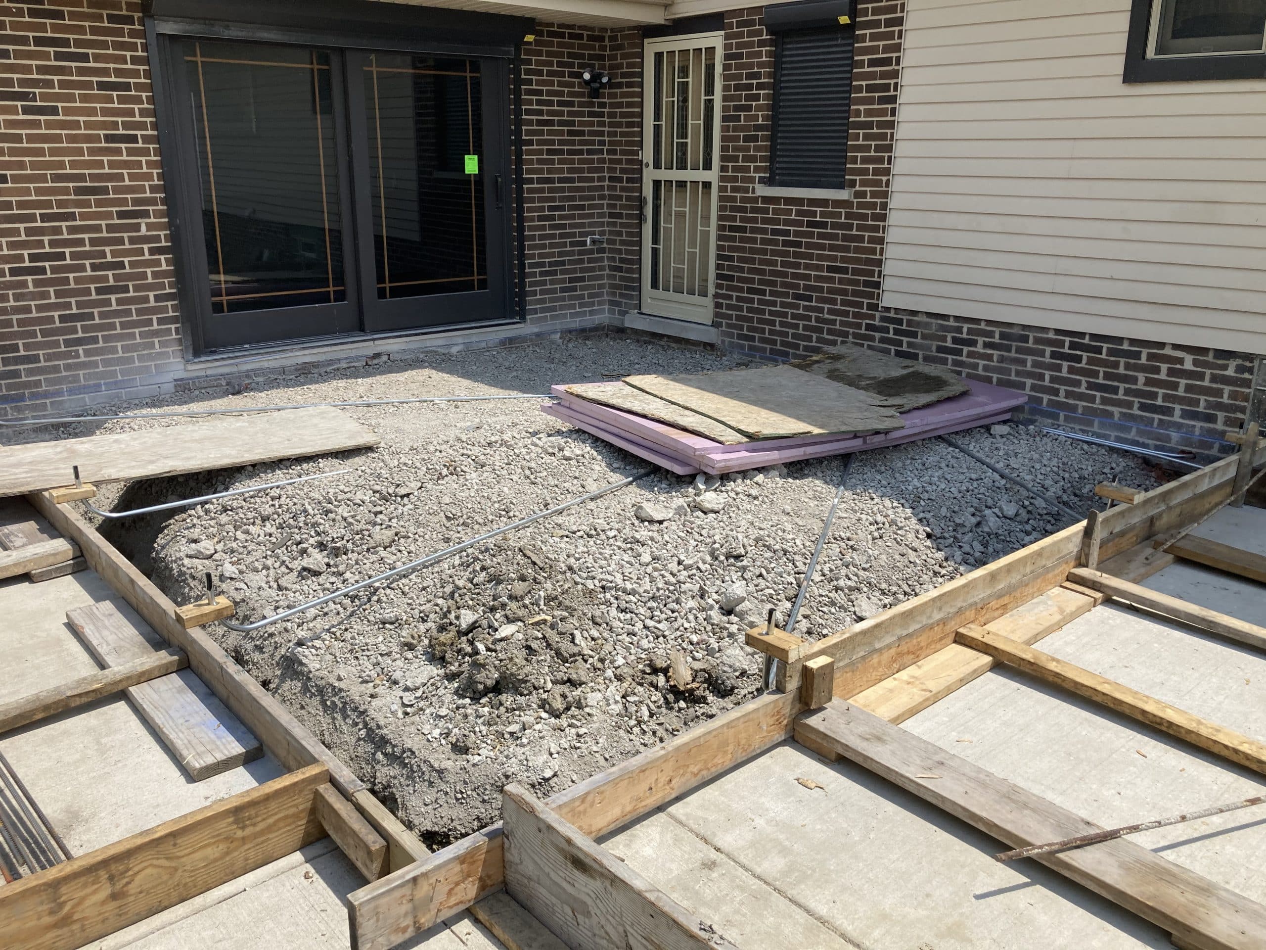 In Progress | Matteson, IL Sunroom