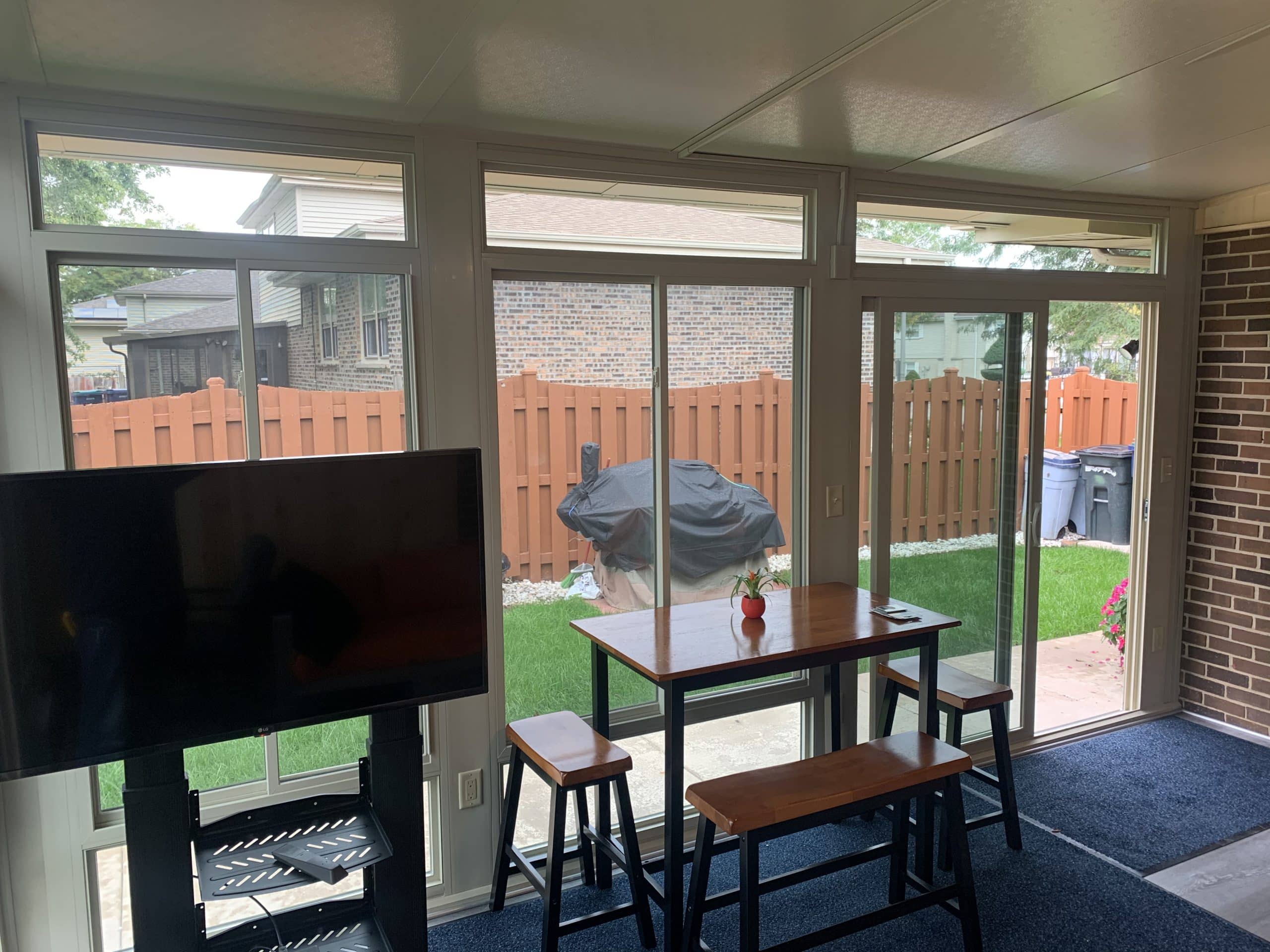 After | Matteson, IL Sunroom Interior