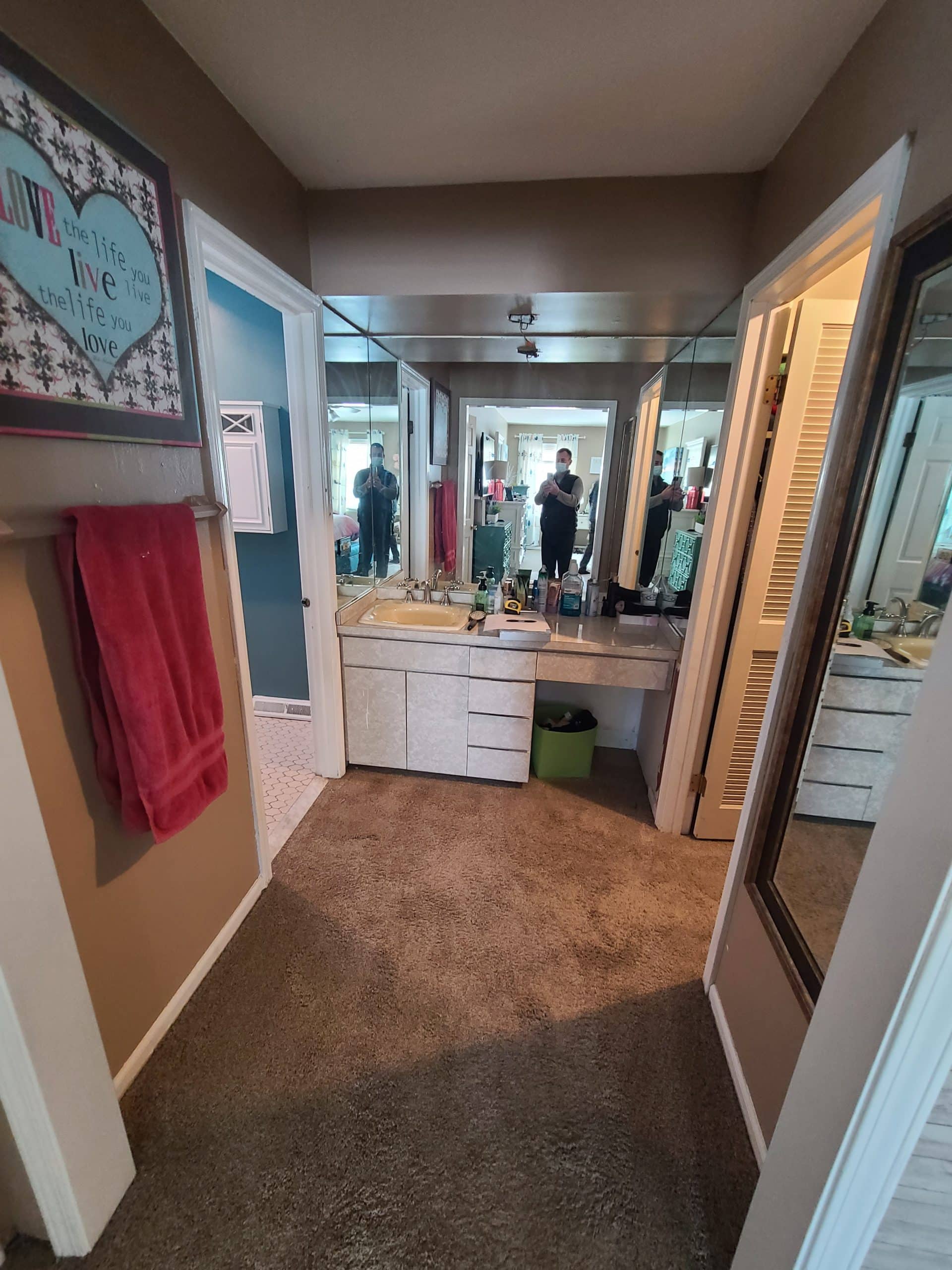 Before | Barrington, IL Master Bathroom