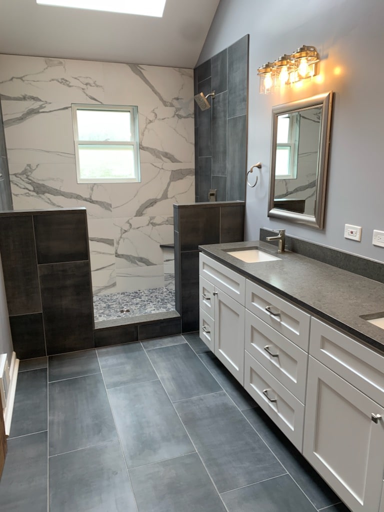 After | Palatine, IL Master Bathroom Remodel