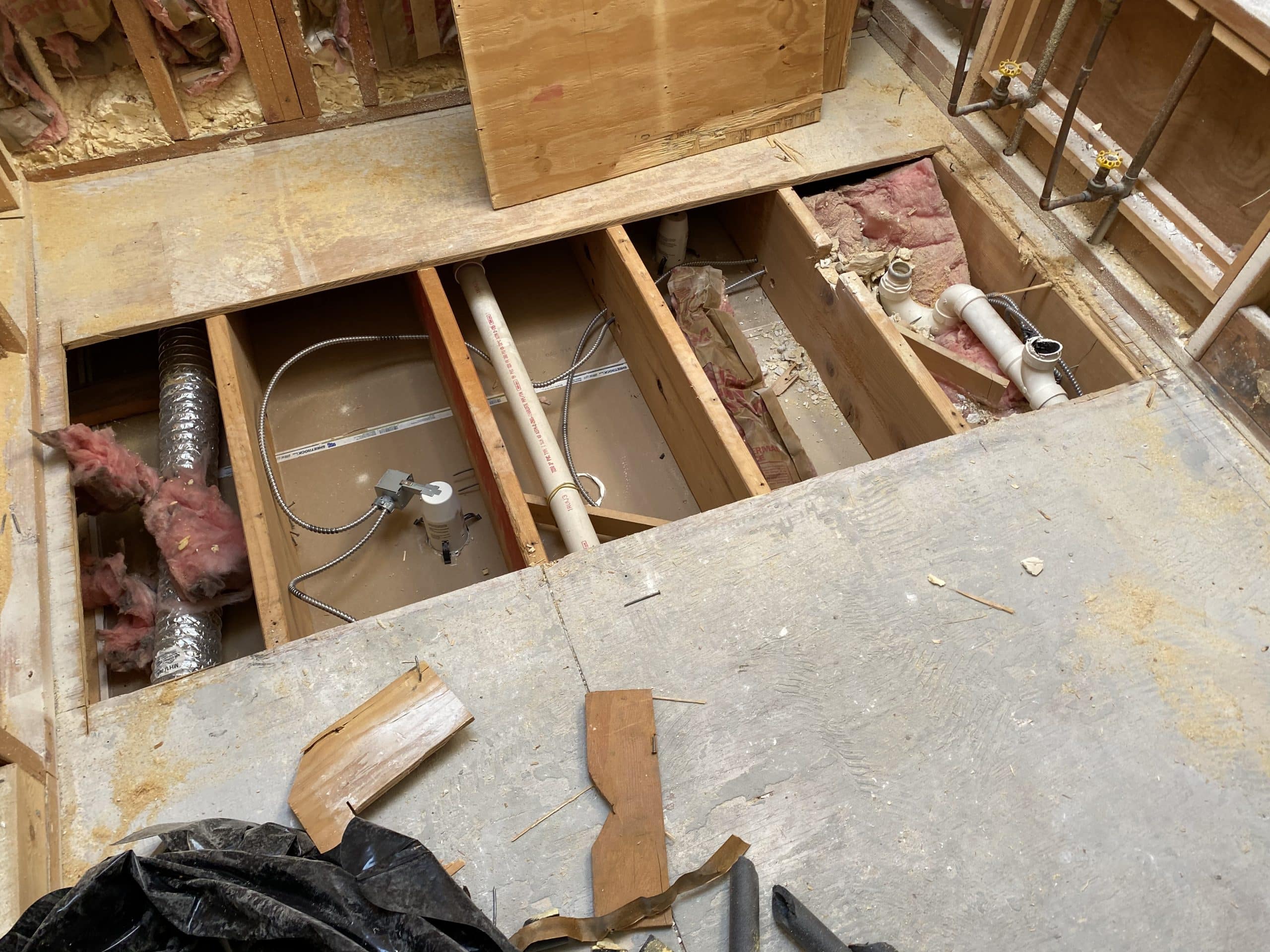 In Progress | Palatine, IL Plumbing Upgrade