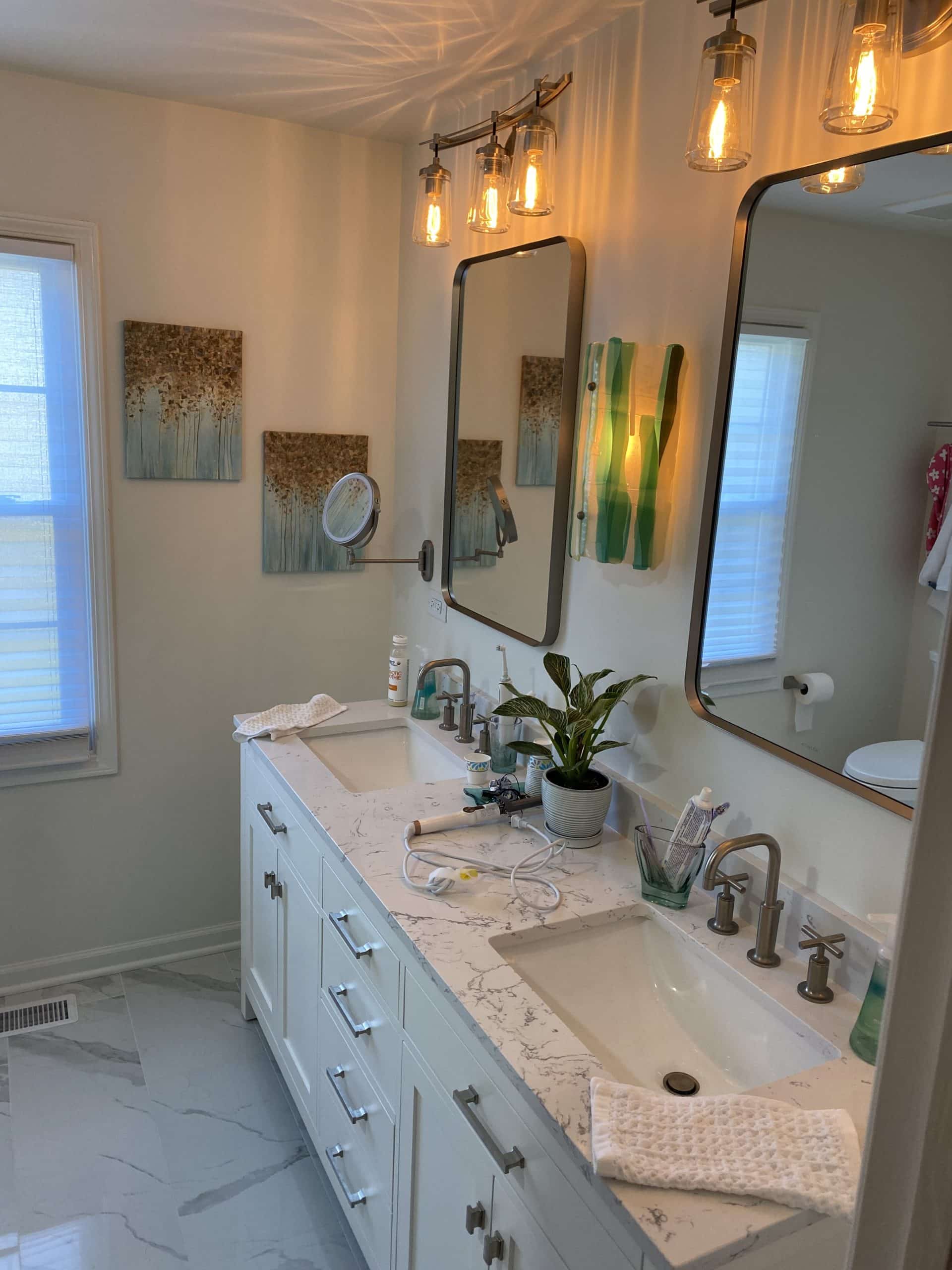 After | Palatine Master Bathroom Remodel