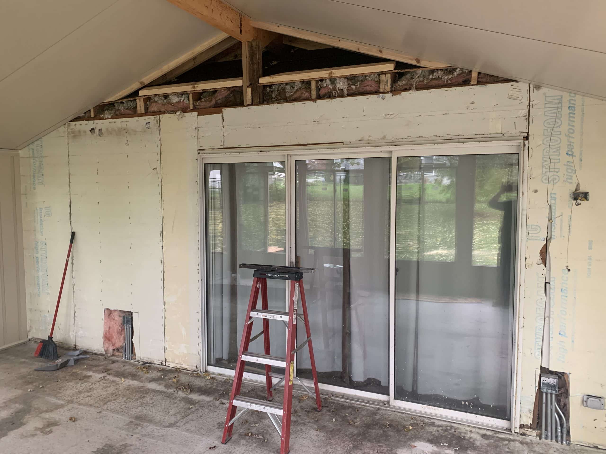 In Progress | Roselle, IL Four Season Room