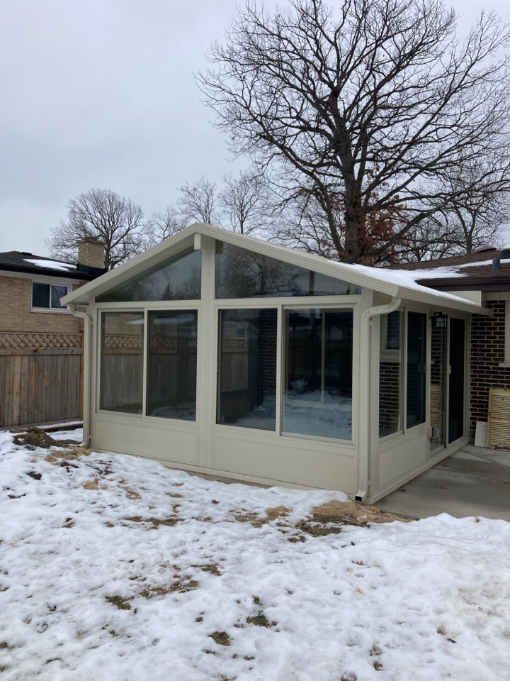 After | Wood Dale, IL Sunroom