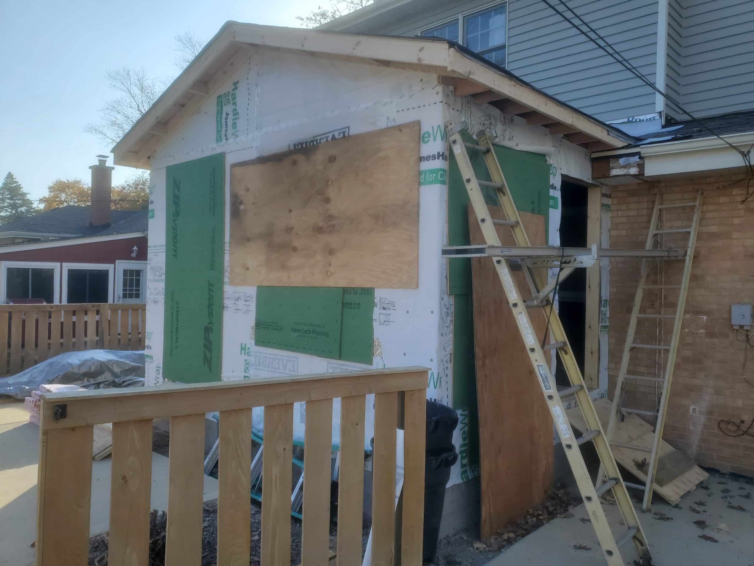 In Progress | Itasca, IL Sunroom