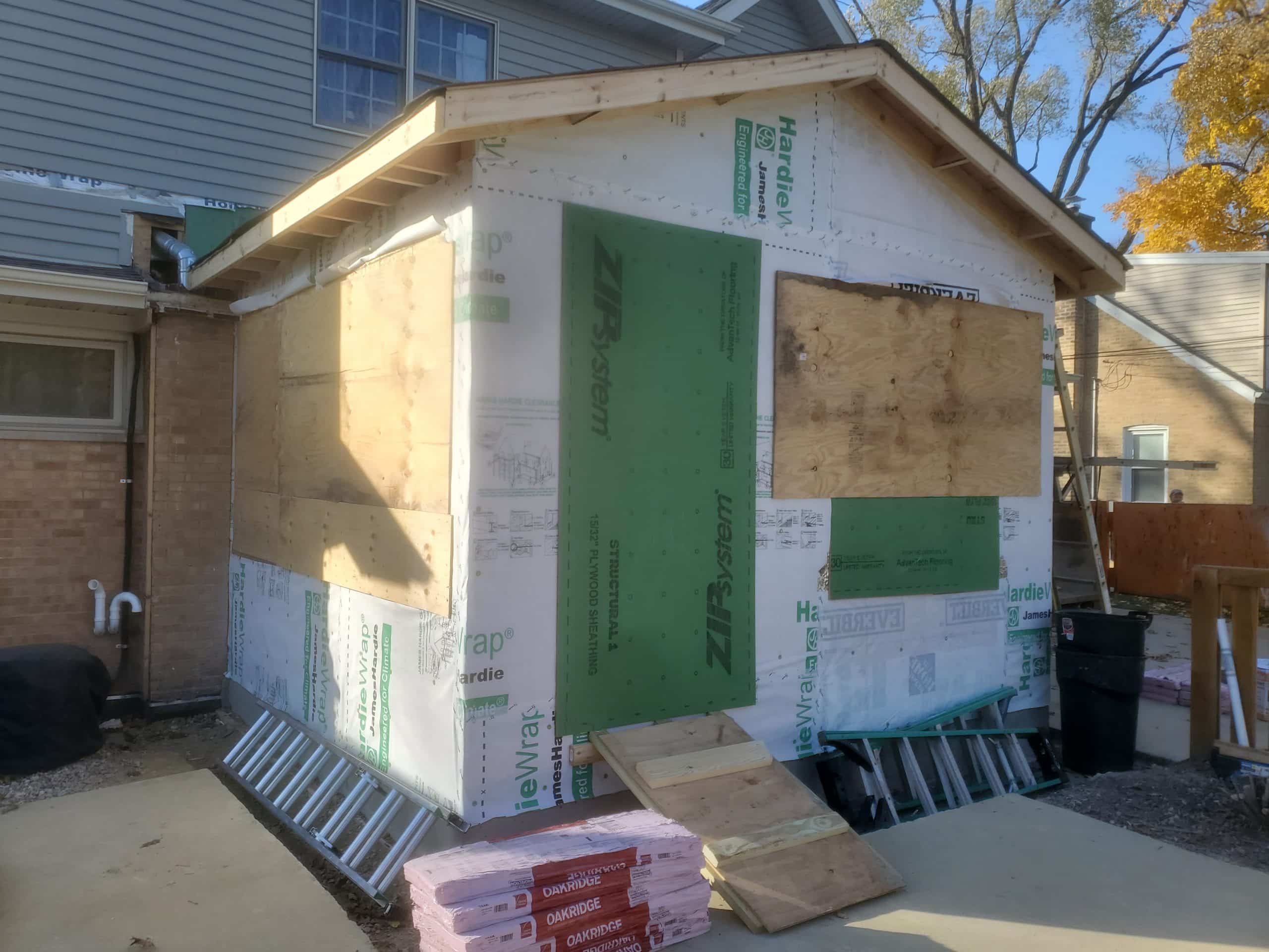 In Progress | Itasca, IL Sunroom