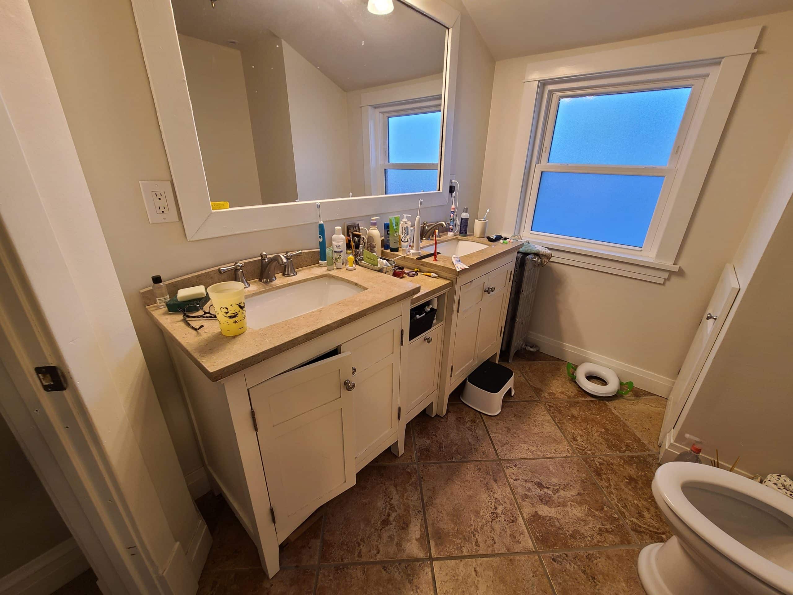 Before | Arlington Heights, IL Bathroom Vanity