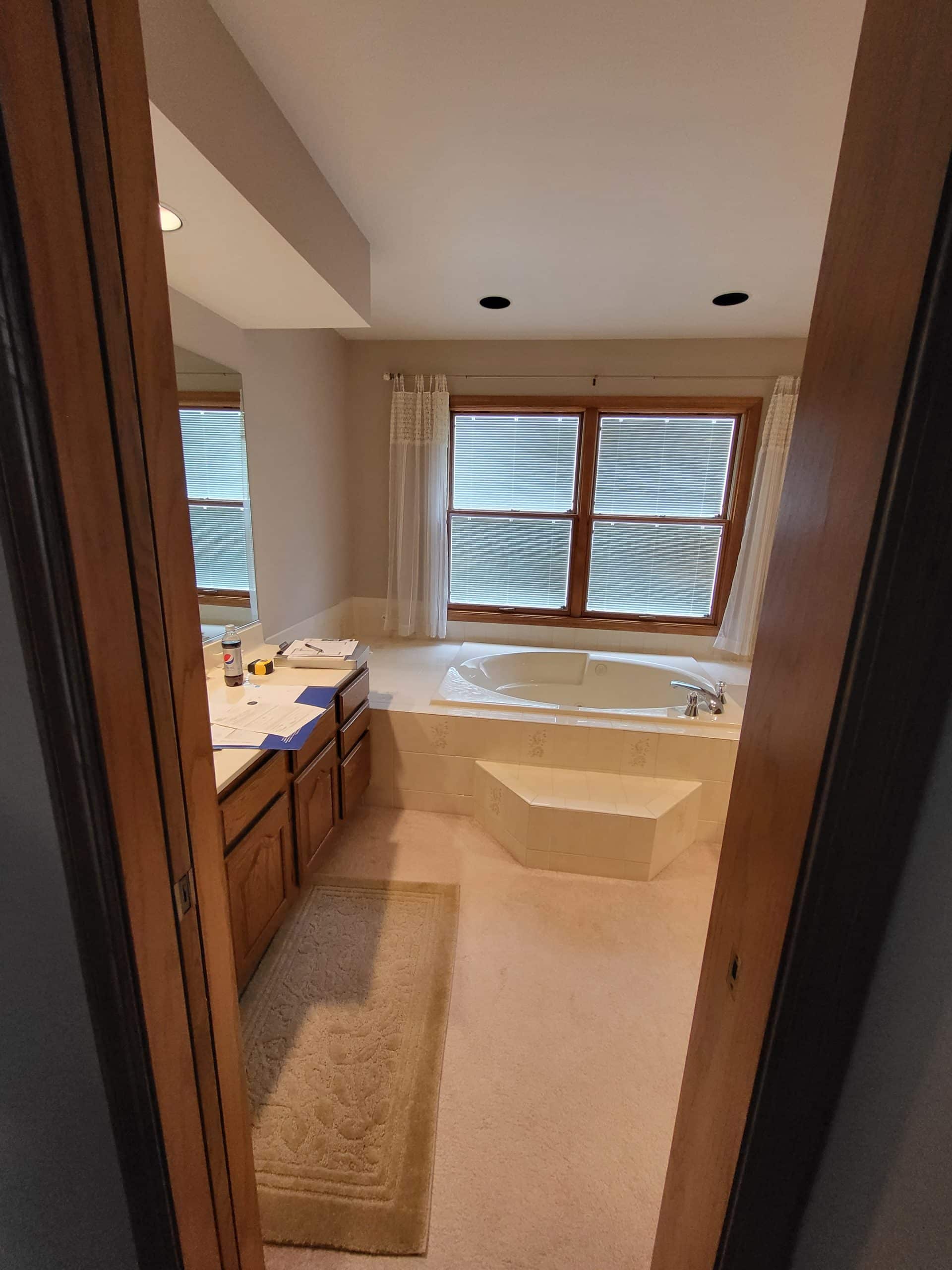 Before | Mount Prospect, IL Primary Bathroom