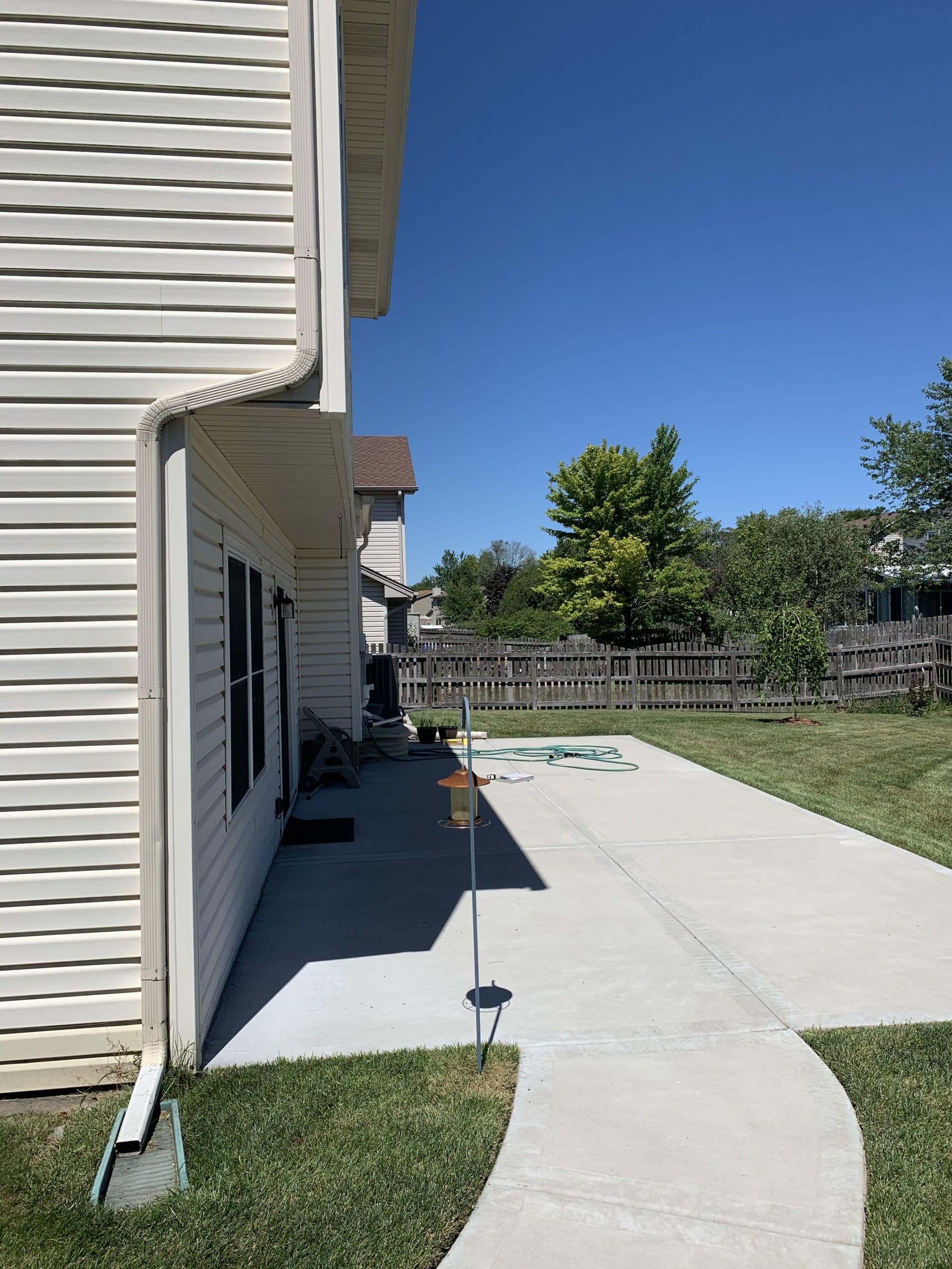 Before | Hoffman Estates, IL Patio