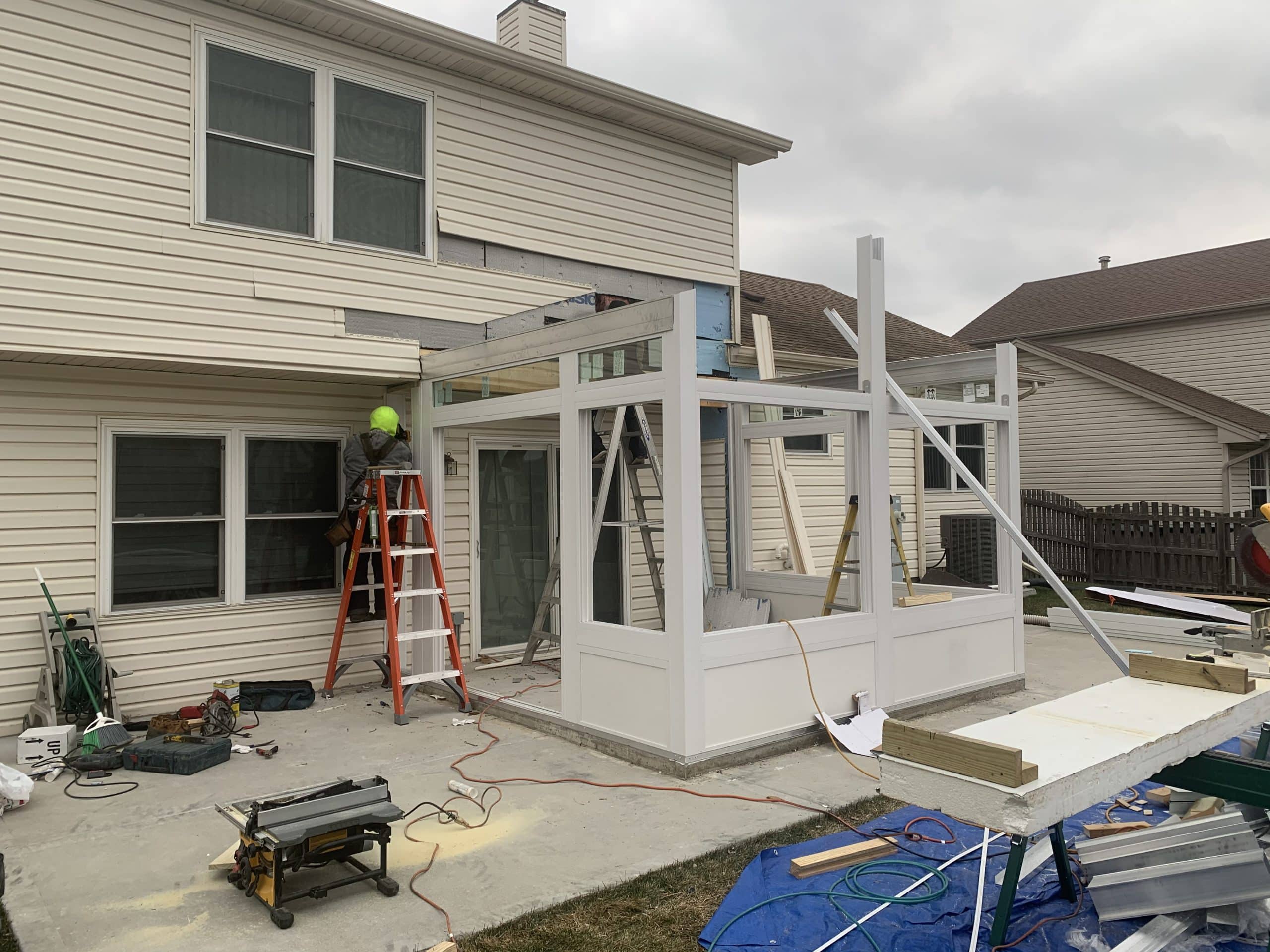 In Progress | Hoffman Estates, IL Room Addition