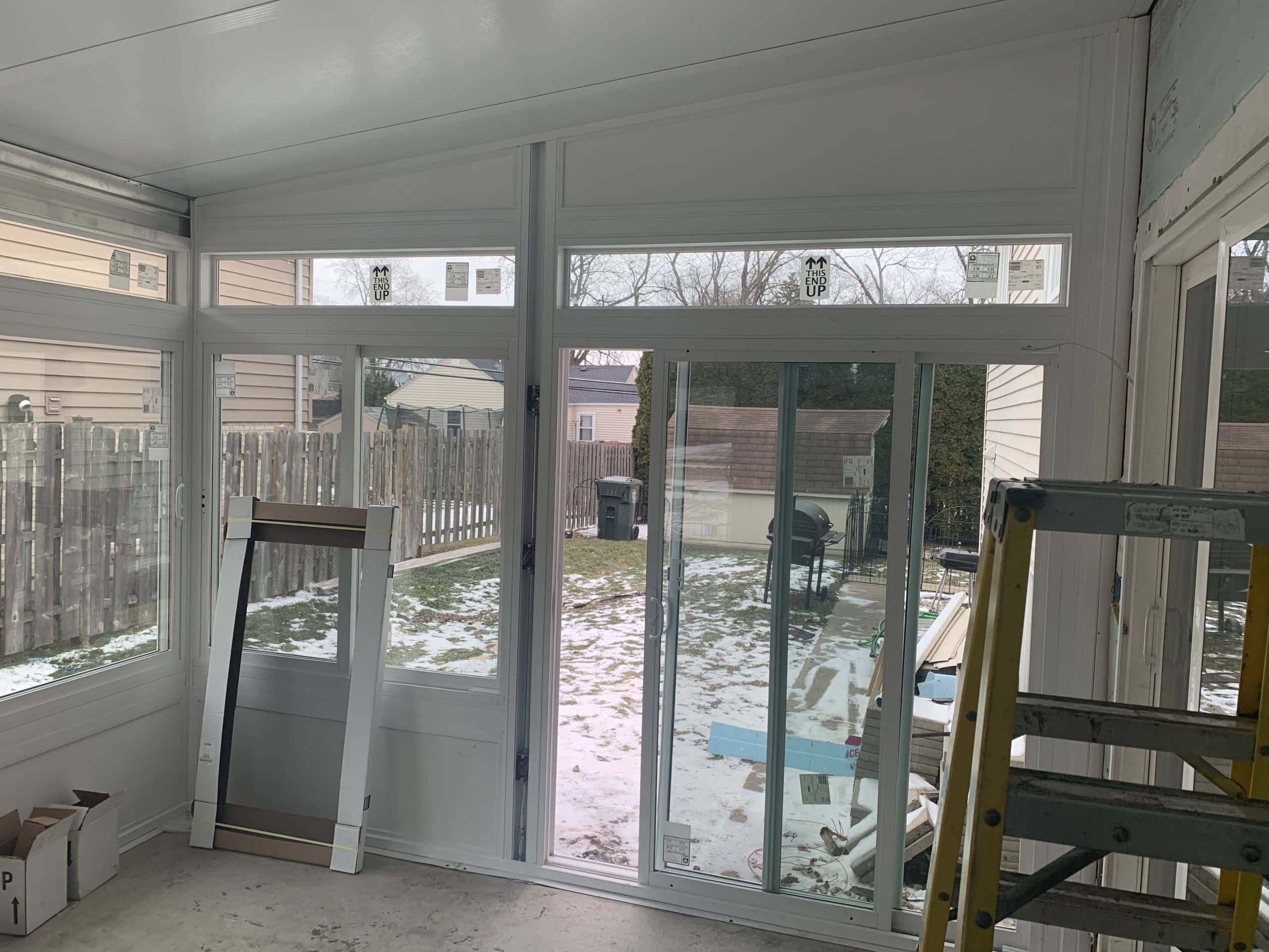 In Progress | Wood Dale, IL All Season Sunroom