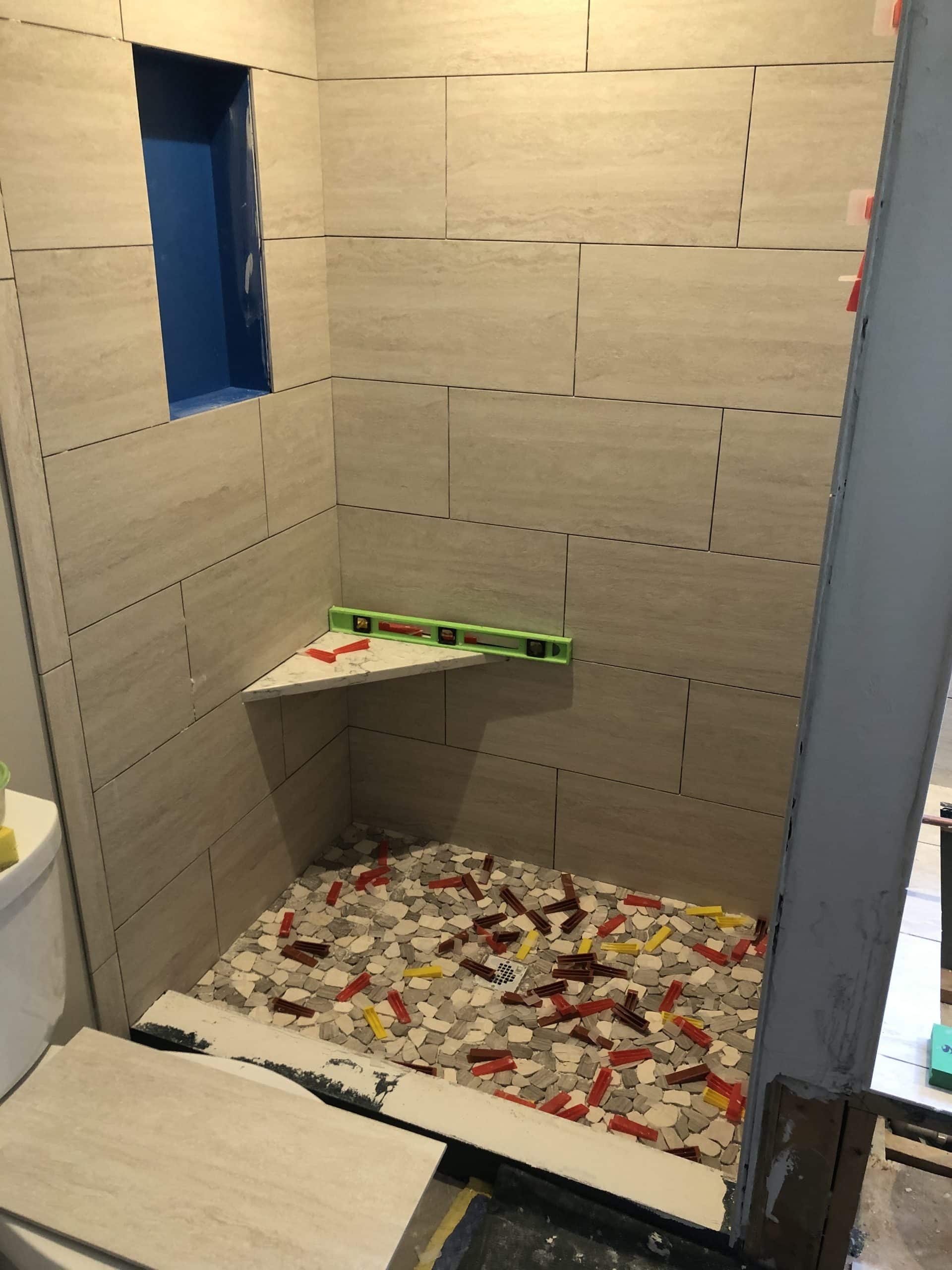 In Progress | Mouth Prospect, IL Shower Remodel