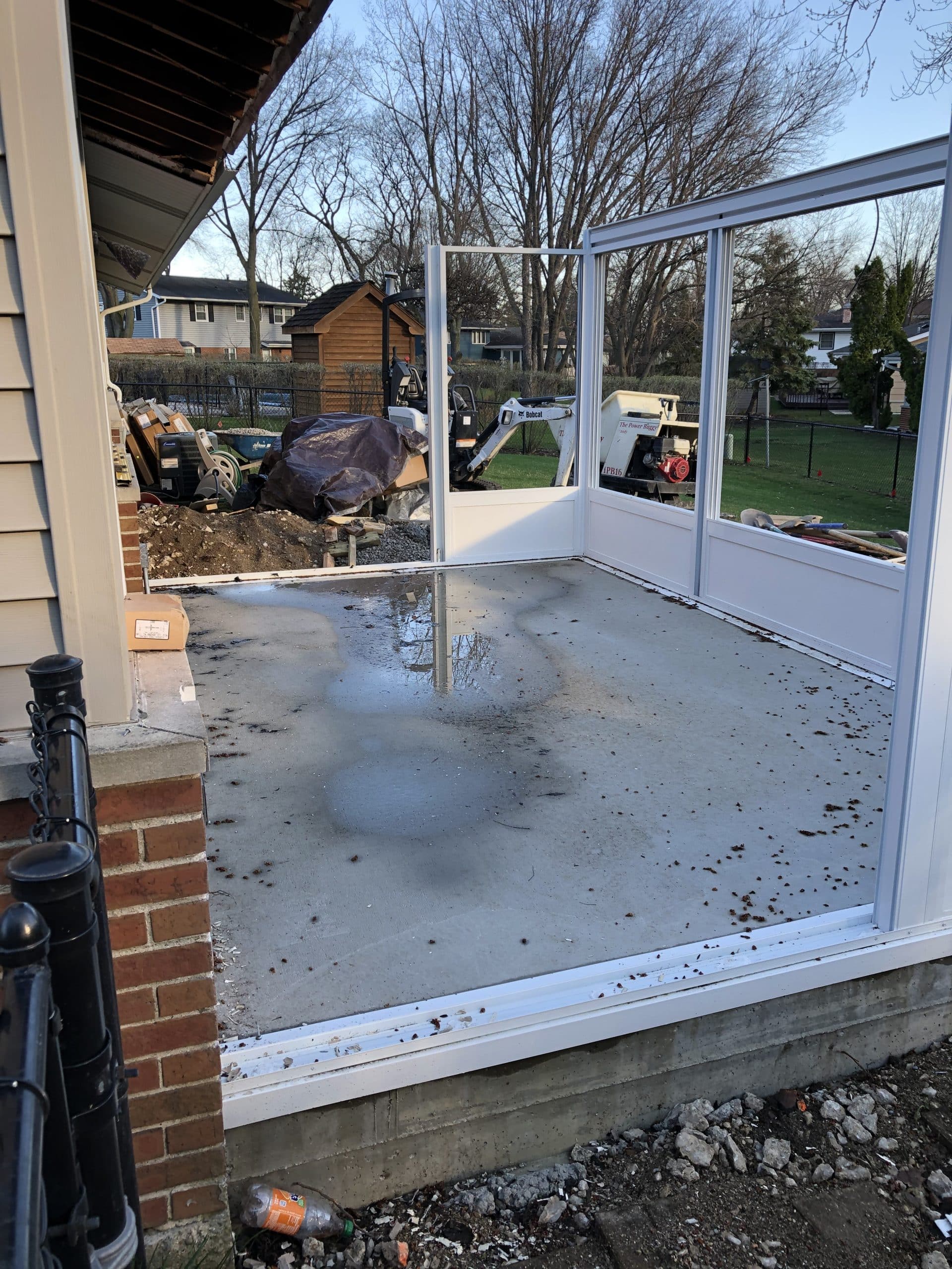 In Progress | Elk Grove Village, IL Sunroom