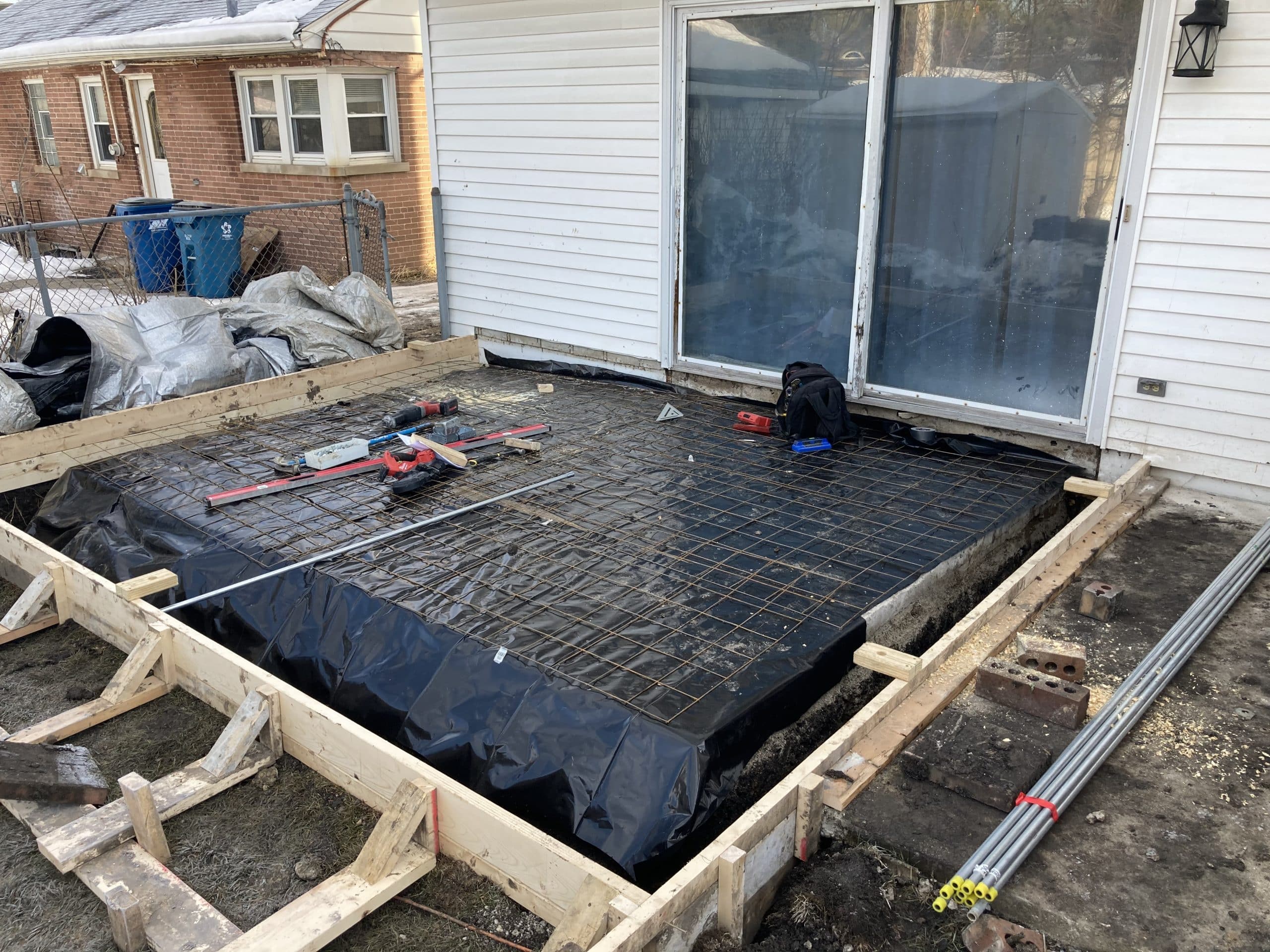 In Progress | Hinsdale, IL Sunroom