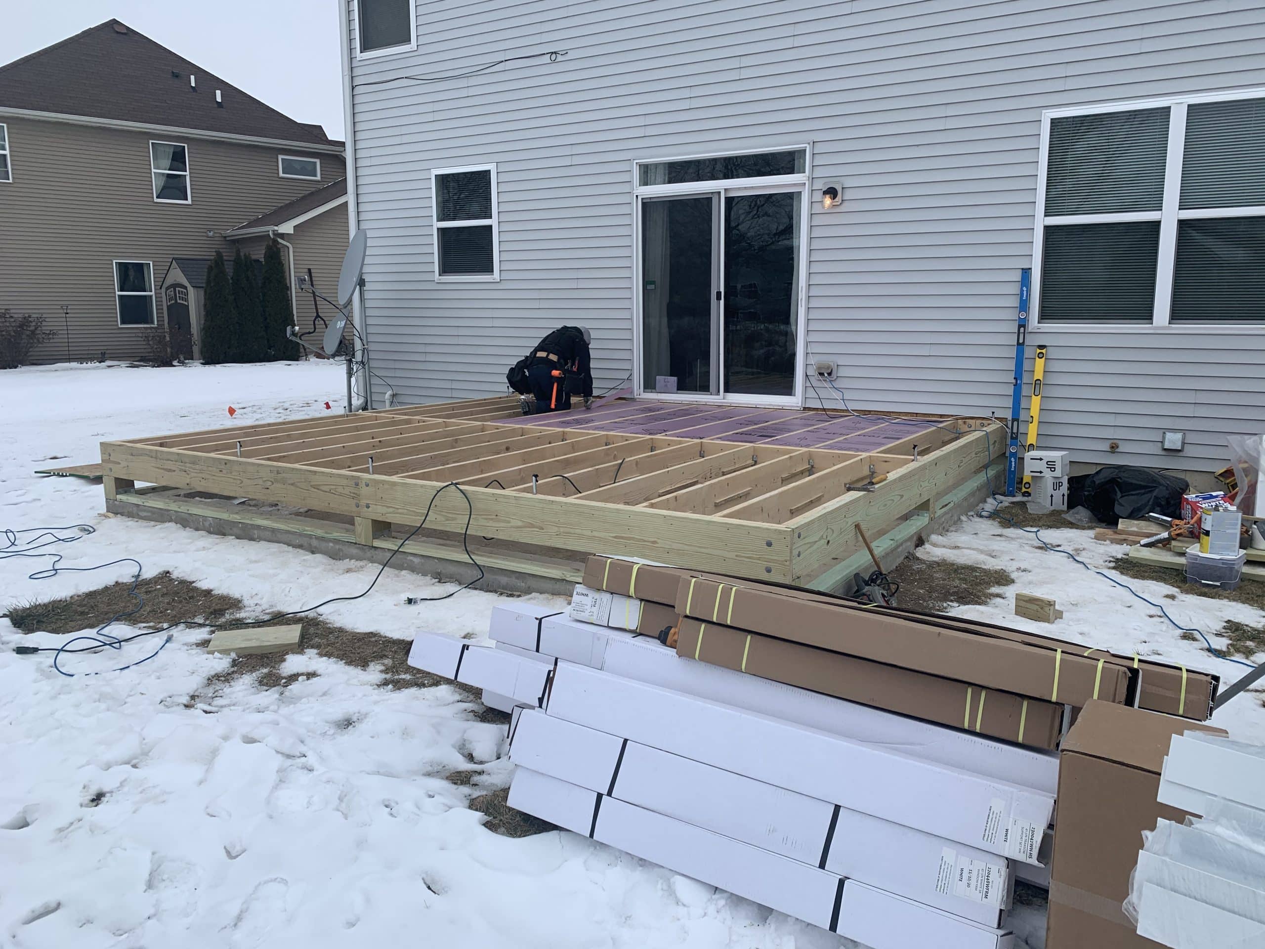 In Progress | Elgin, IL Sunroom