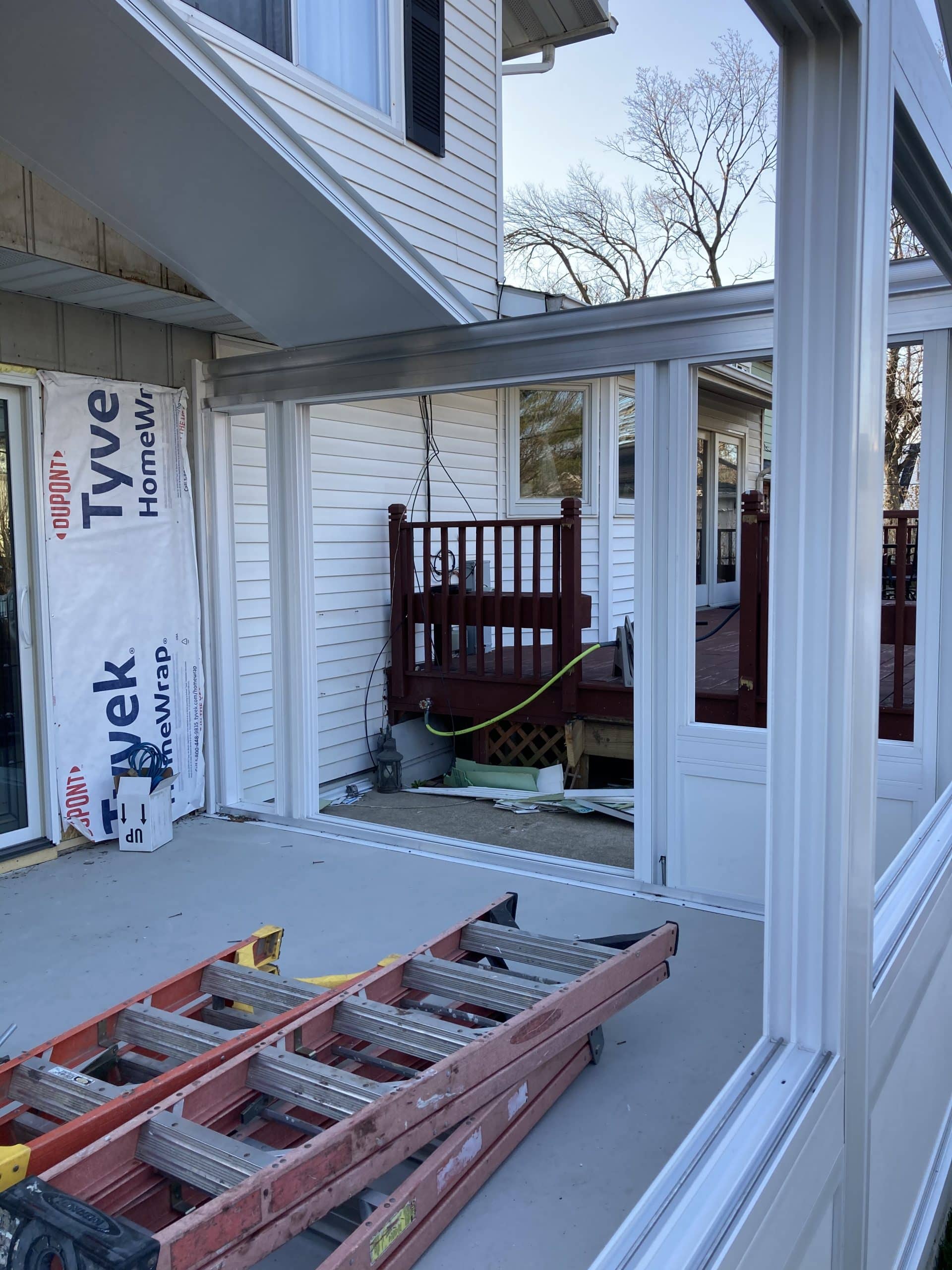 In Progress | Hinsdale, IL Sunroom