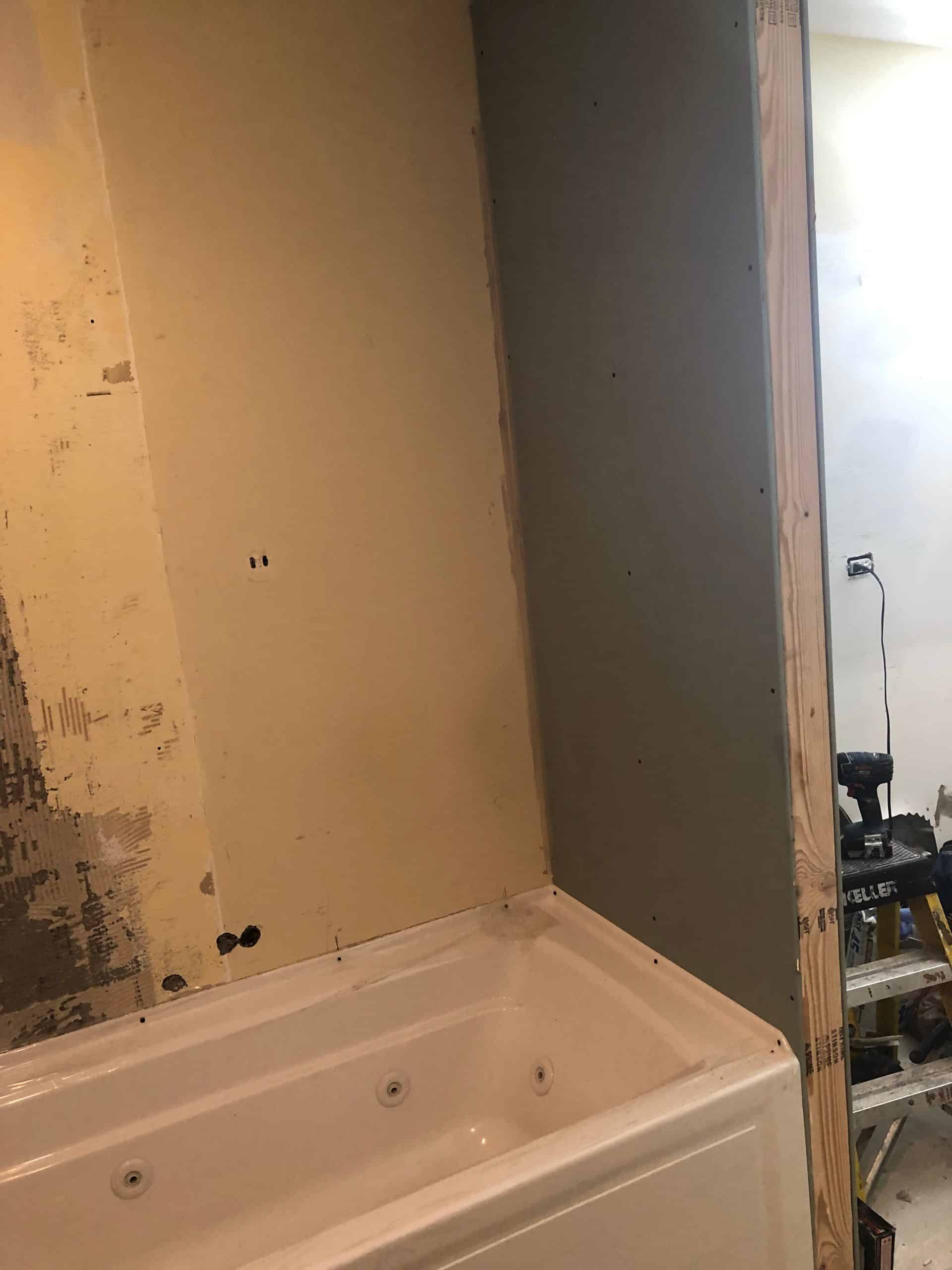 In Progress | Elmhurst, IL Bathroom Remodel