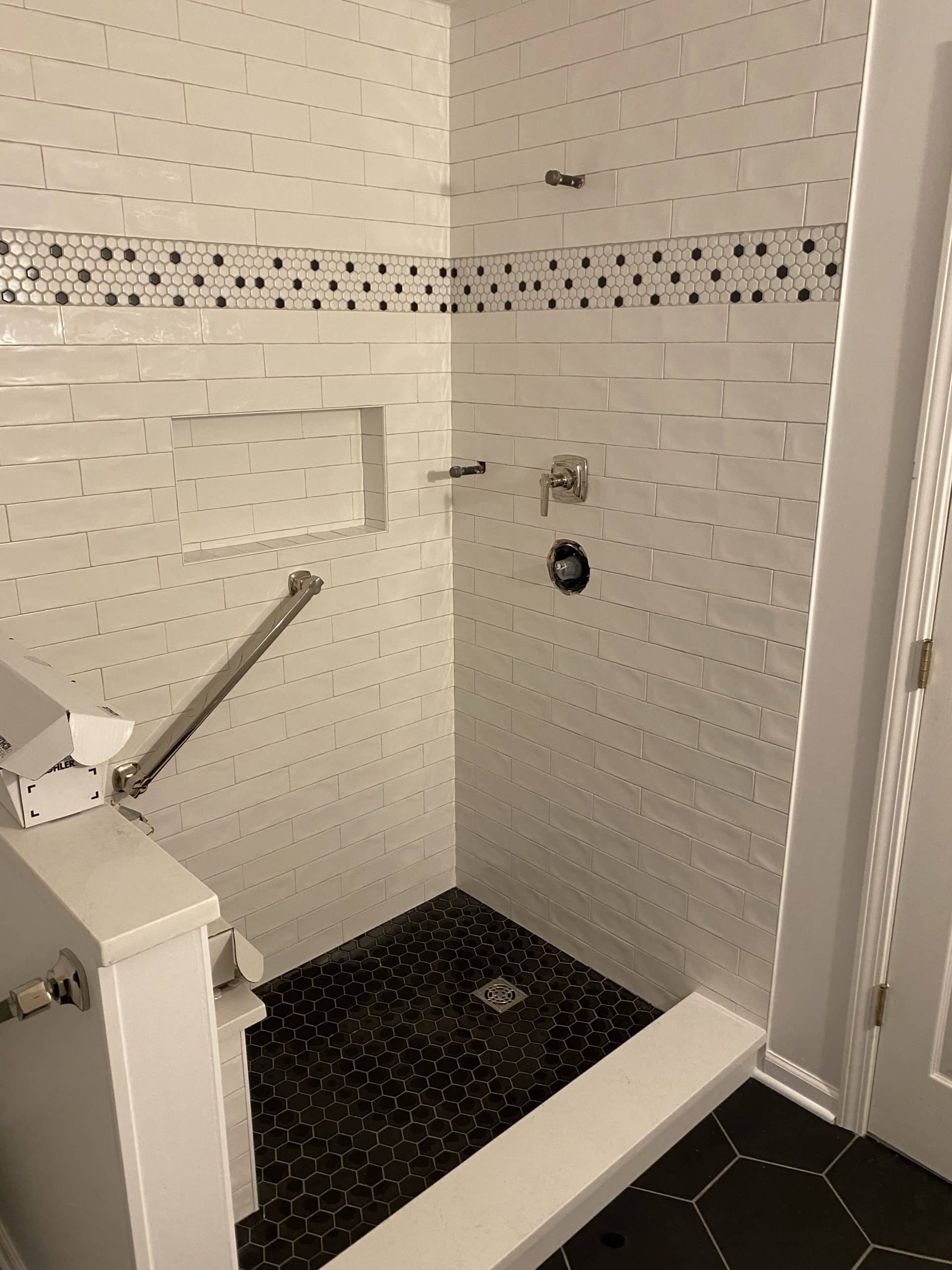 In Progress | Schaumburg, IL Bathroom Remodel
