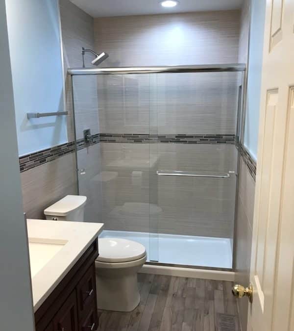 Streamwood, IL Tub to Shower Remodel 2018
