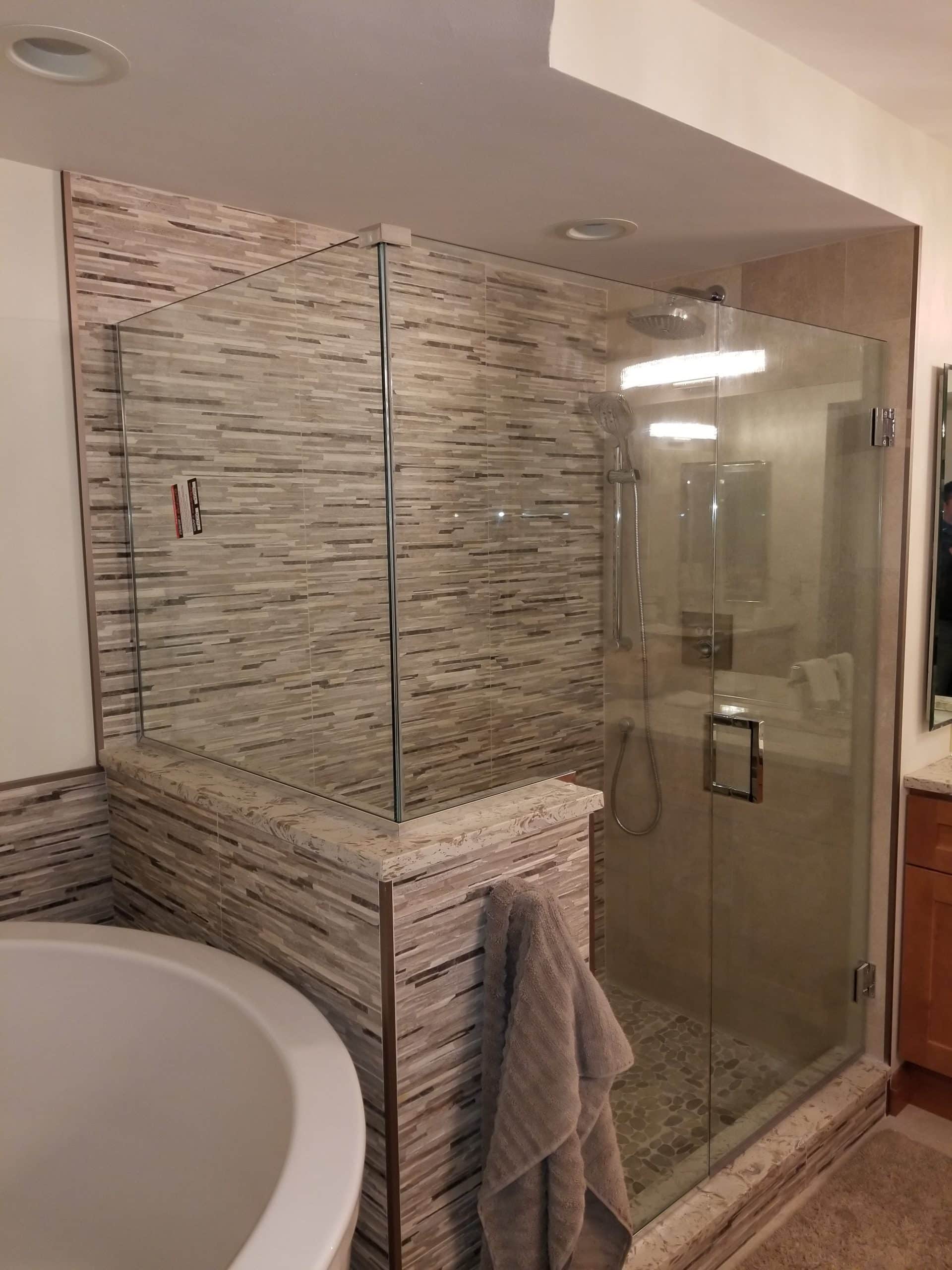 In Progress | Barrington, IL Freestanding Tub Installation