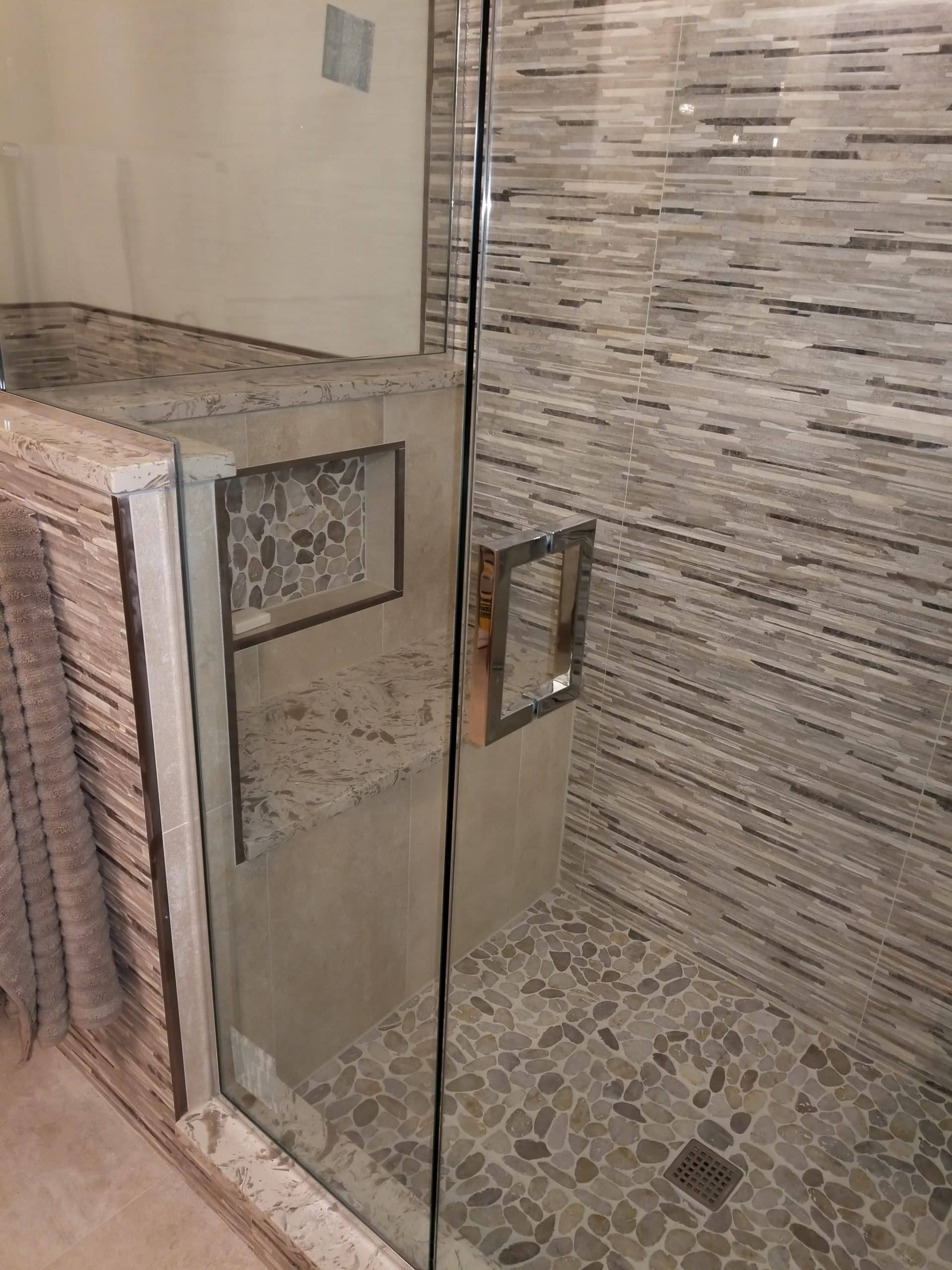 In Progress | Barrington, IL Freestanding Tub Installation