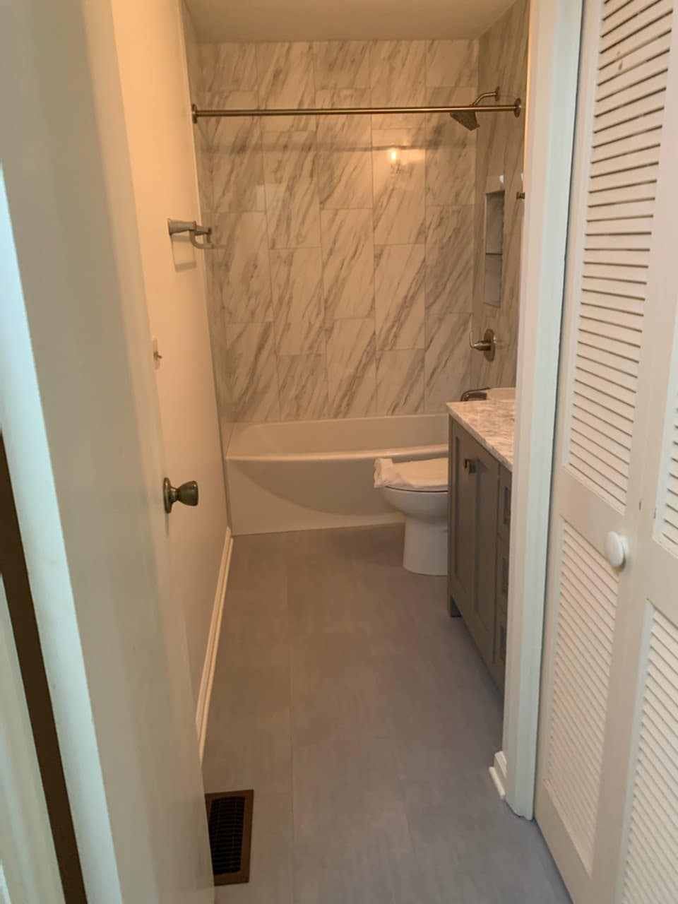 After | Hoffman Estates, IL Small Bathroom Remodel
